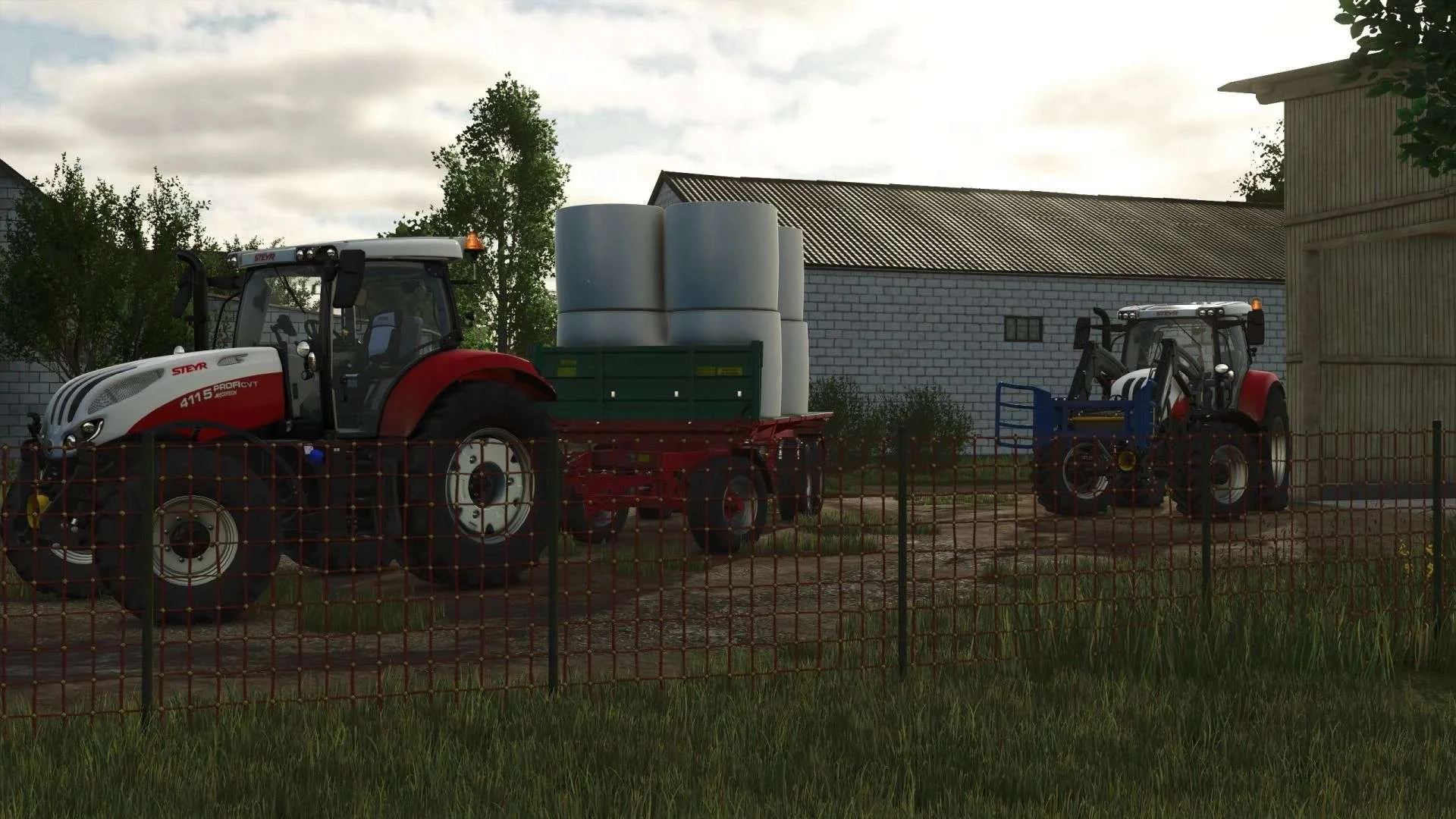 FS25 Steyr Profi TIER 4B MY18 v1.0 Tractors Mod FS25 Mod Free Download