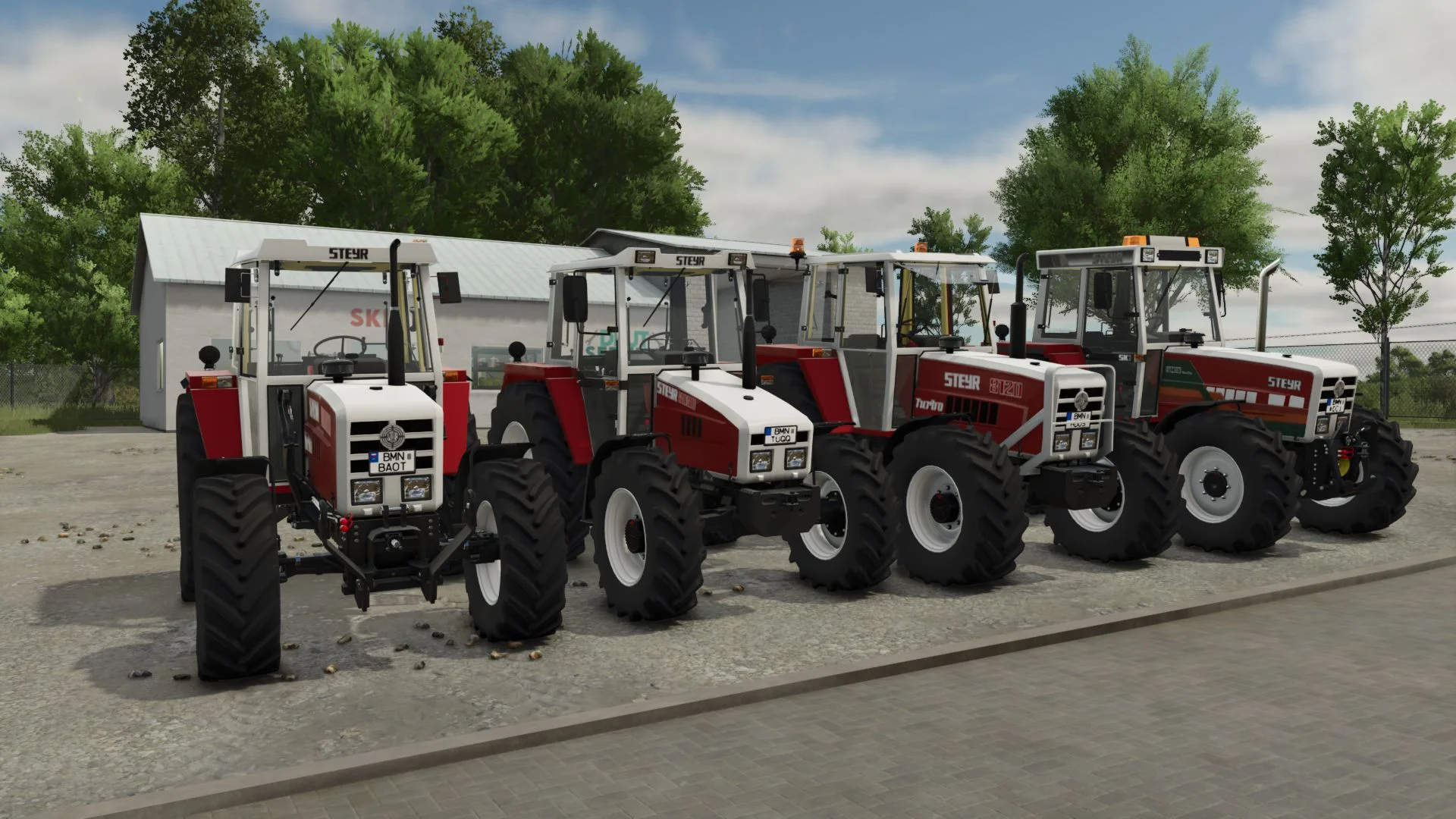 FS25 Steyr Series 80 V1.0 Tractors Mod