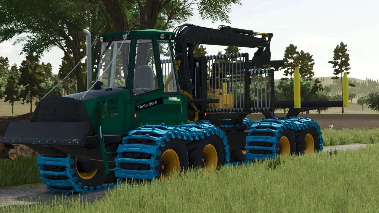 FS25 Timberjack 1410D v1.0.0.1 Tractors Mod FS25 Mod Free Download