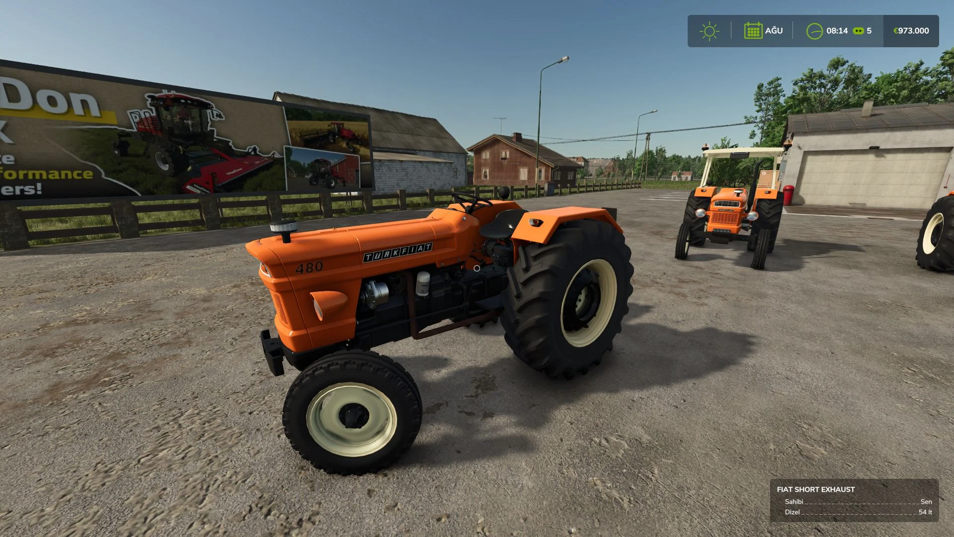 FS25 Turkish Fiat 480 V1.0 Tractors Mod FS25 Mod Free Download