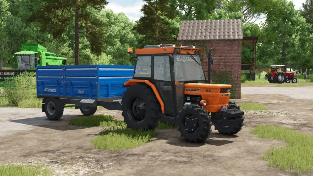 FS25 Türk Fiat 640 Turbo V1.0 Tractors Mod FS25 Mod Free Download