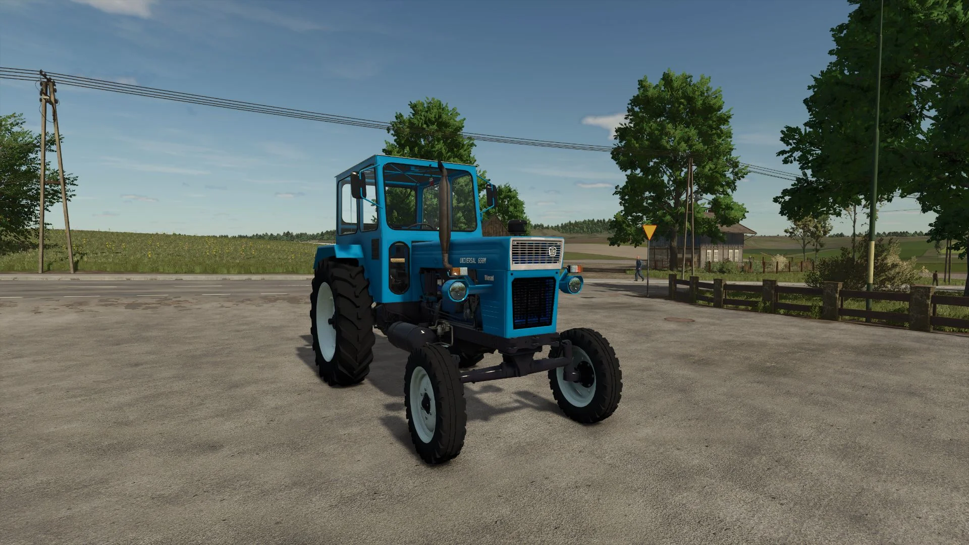FS25 U650 Albastru BETA v1.0 Tractors Mod FS25 Mod Free Download