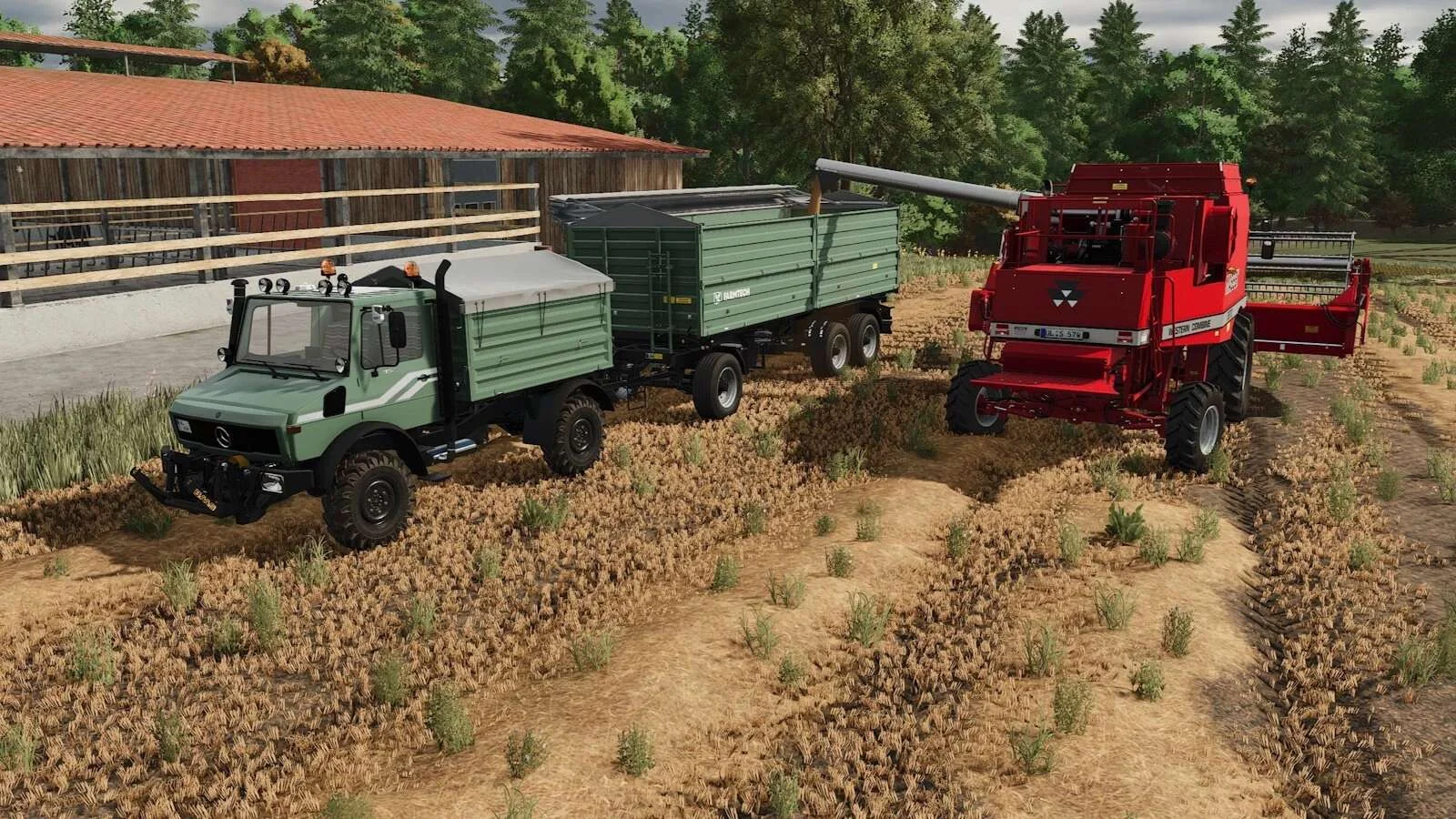 FS25 Unimog U1250, U1450, U1650 v0.9.1.0 Tractors Mod FS25 Mod Free Download