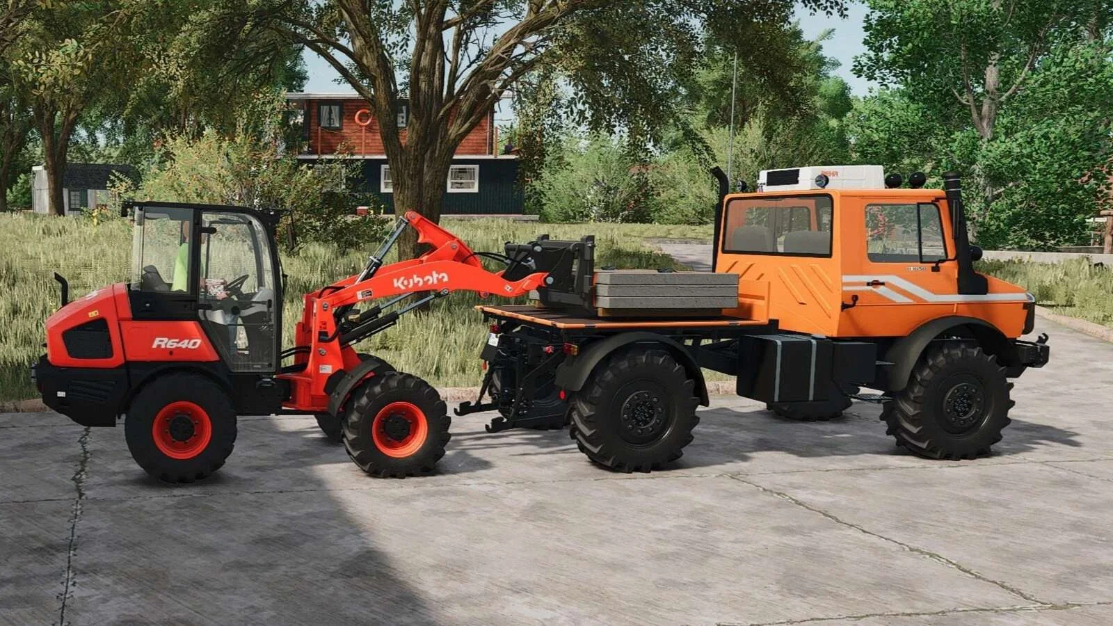 FS25 Unimog U1250, U1450, U1650 v0.9.2.1 Tractors Mod FS25 Mod Free Download