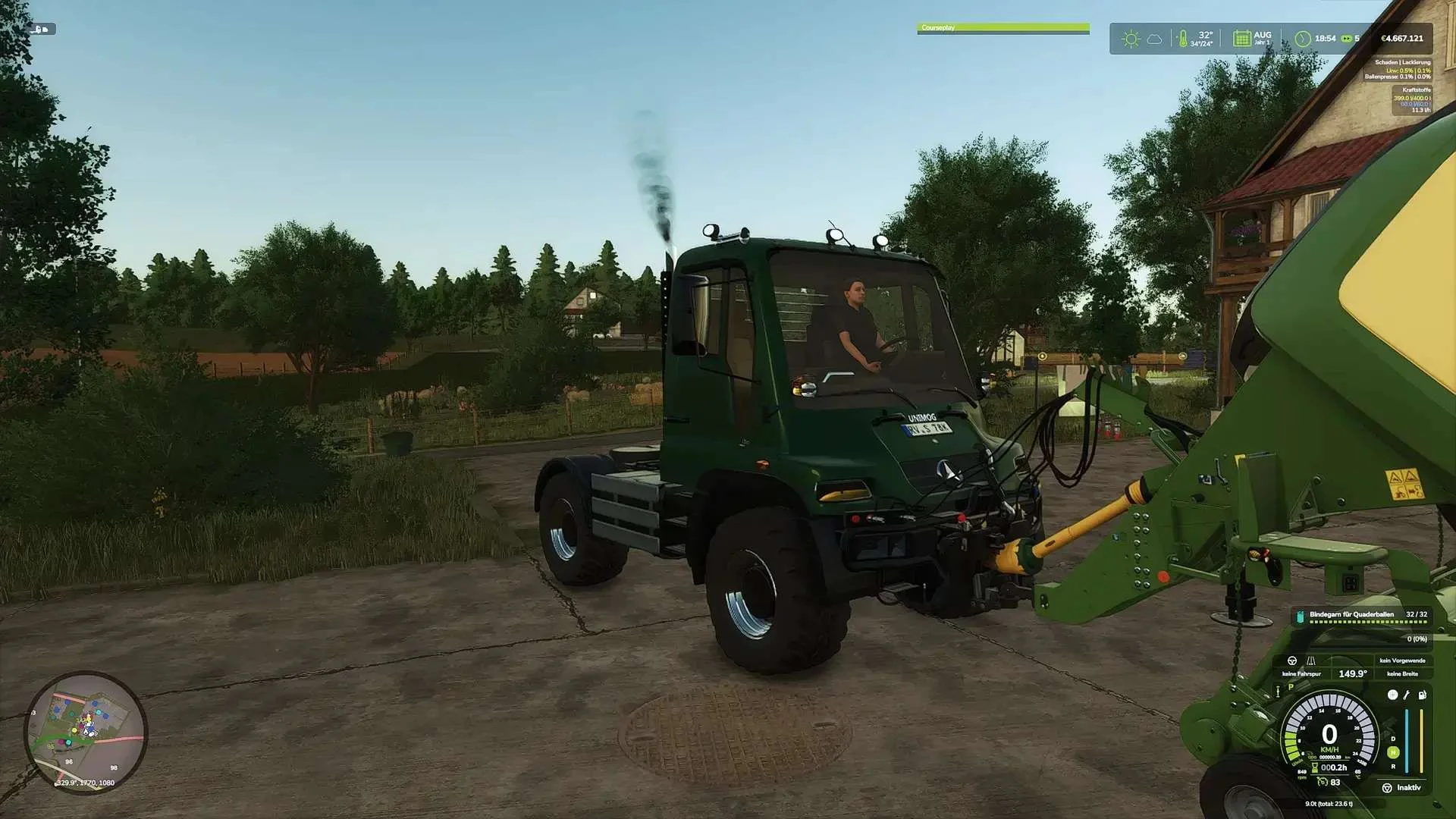 FS25 Unimog U400 v1.1.0.1 Tractors Mod FS25 Mod Free Download