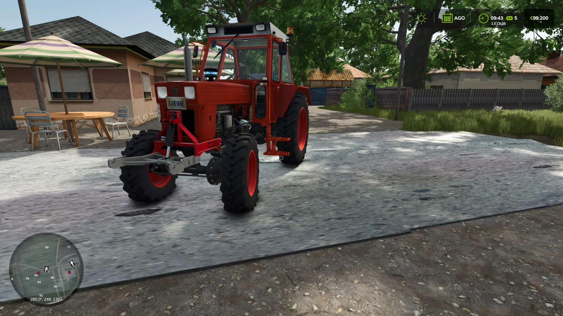FS25 Universal 650 Trapez Forest v1.0 Tractors Mod FS25 Mod Free Download