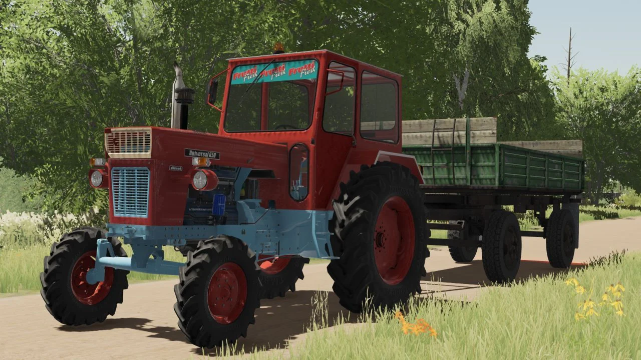 FS25 Universal 650 V1.0 Tractors Mod FS25 Mod Free Download