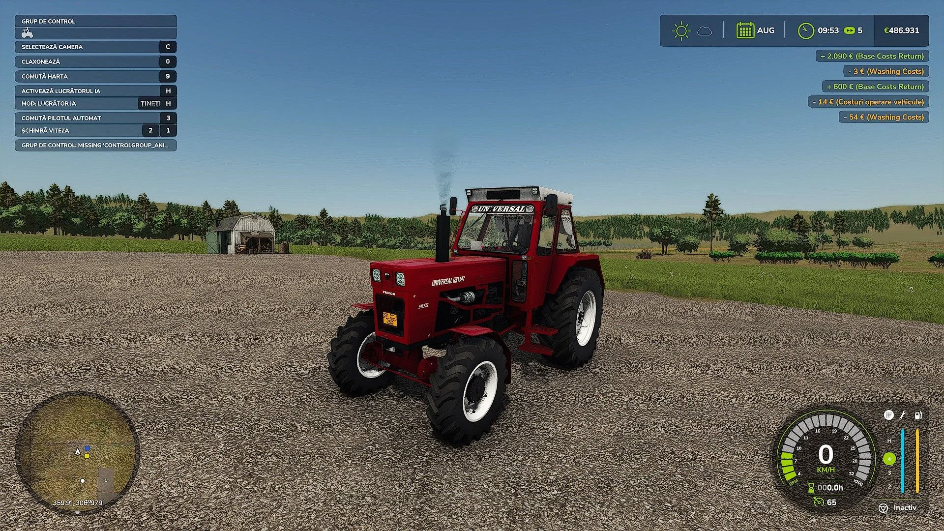 FS25 Universal 650M v1.0 Tractors Mod FS25 Mod Free Download