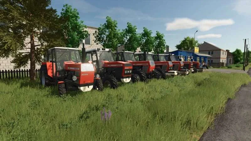 FS25 Ursus 1201-1614 pack v1.0 Tractors Mod FS25 Mod Free Download