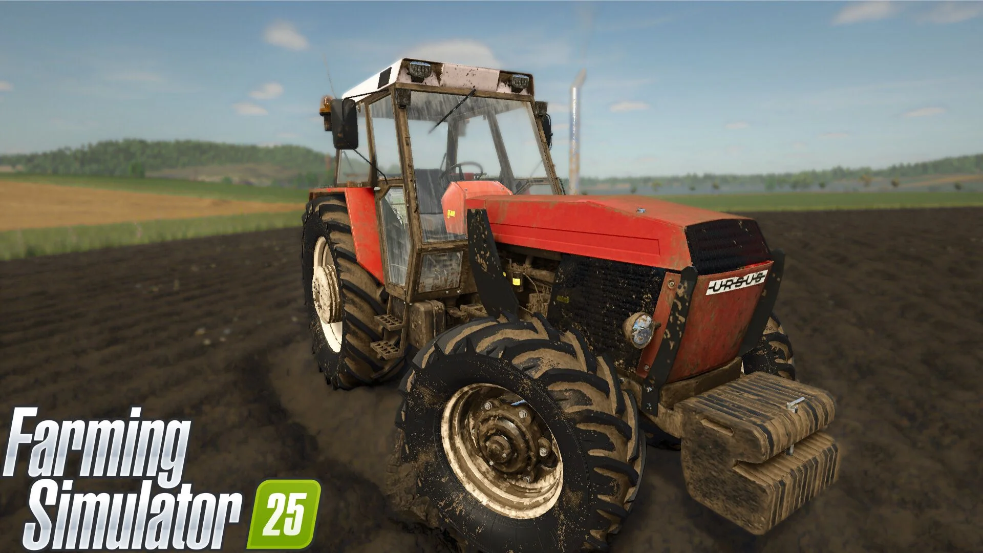 FS25 Ursus 6cyl 4×4 Turbo v1.0 Tractors Mod FS25 Mod Free Download