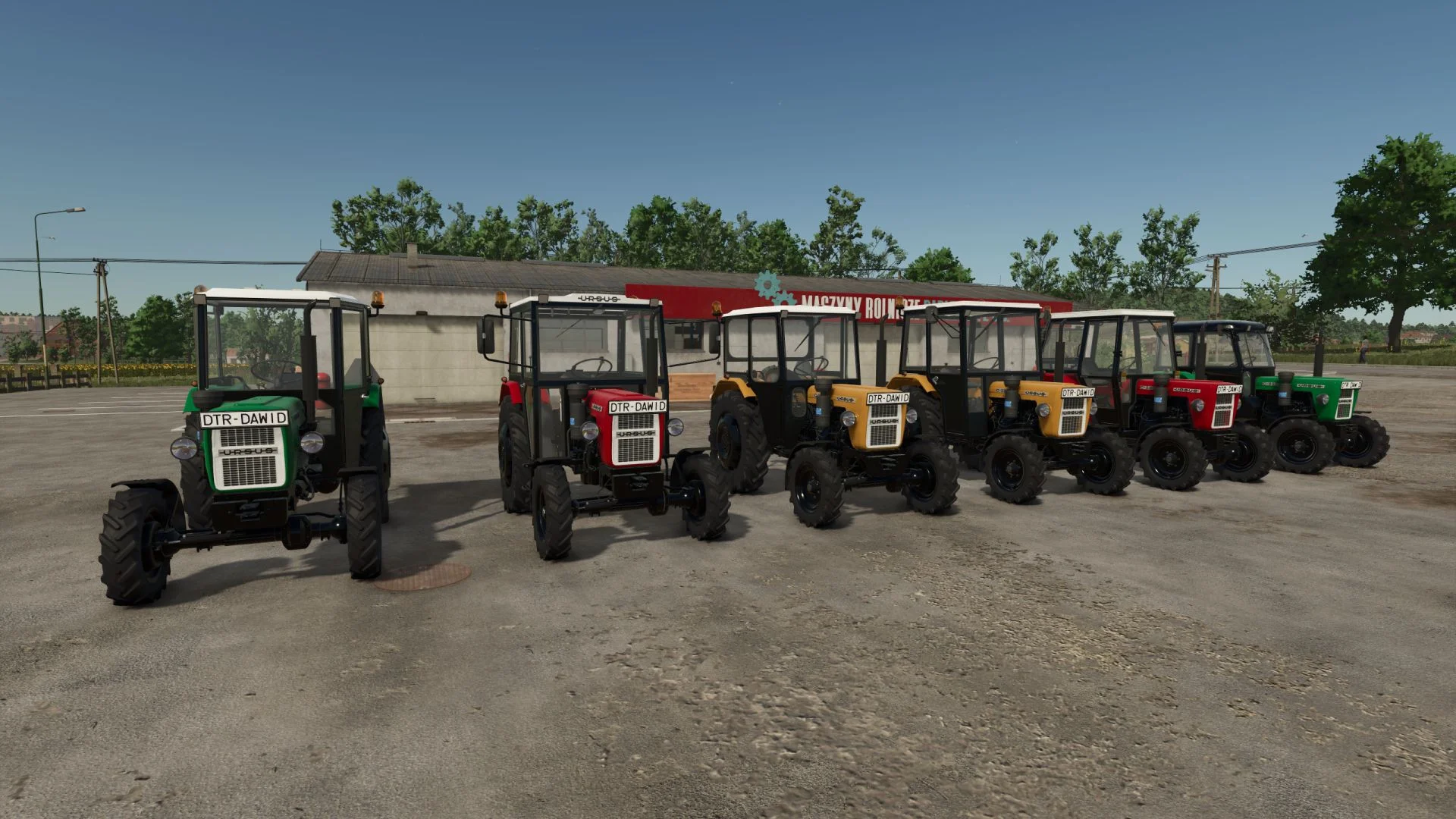 FS25 Ursus C-330 C-330M 4×4 V1.0 Tractors Mod