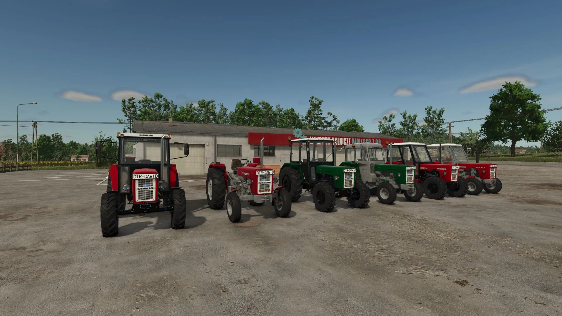 FS25 Ursus C-355 C-360 4×4 Turbo GPS V1.0 Tractors Mod