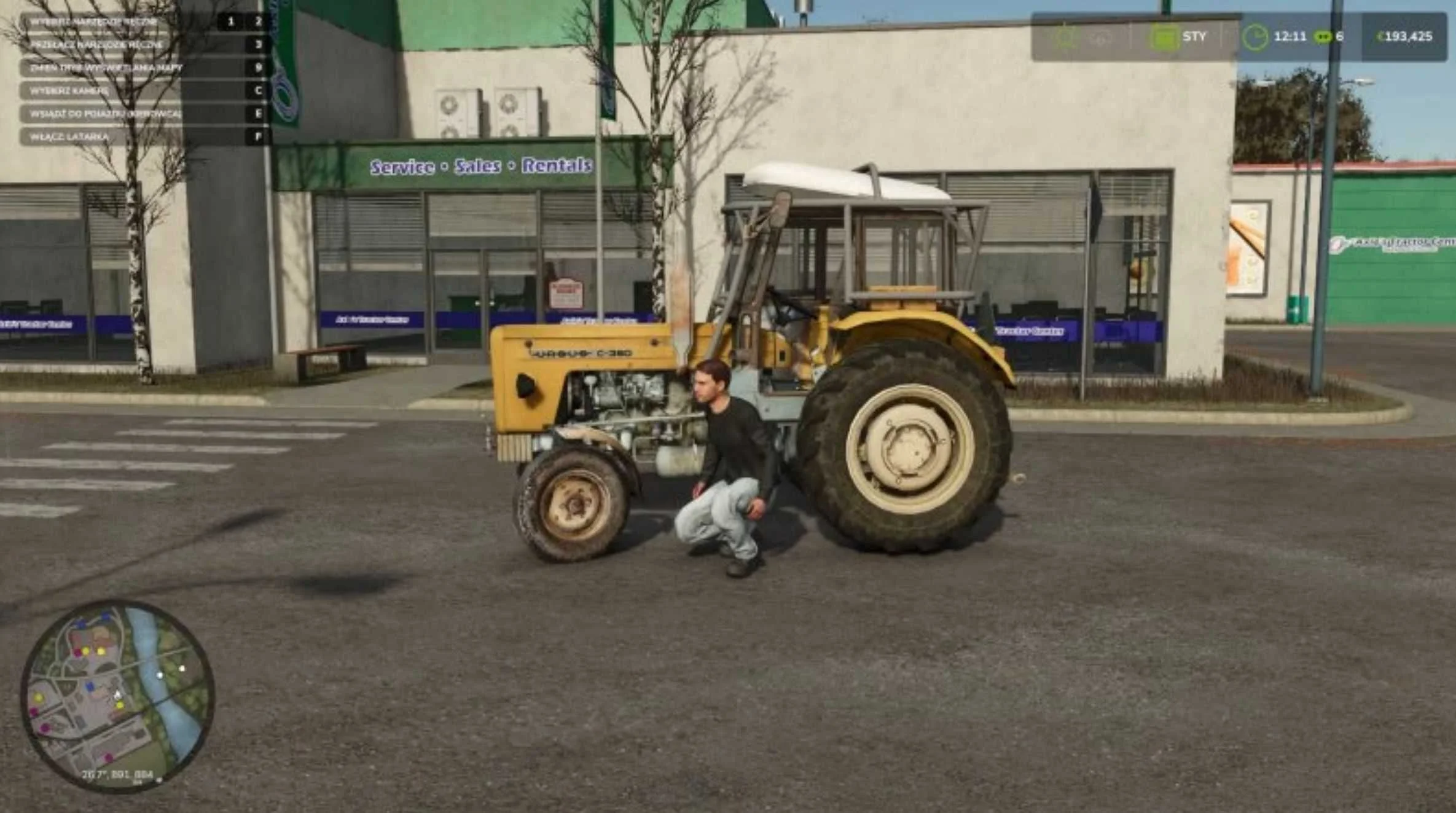 FS25 Ursus c-360 v1.0.0.1 Tractors Mod FS25 Mod Free Download