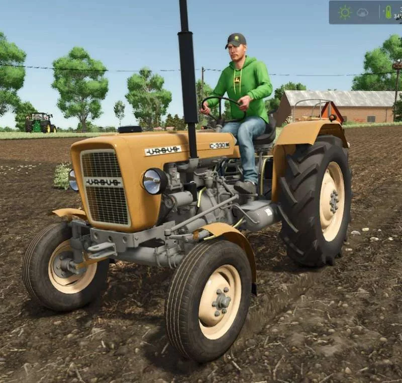 FS25 URSUS C330 – C330m v1.0.8 Tractors Mod FS25 Mod Free Download