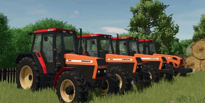 FS25 URSUS PACK 1234-1734 V2.1 Tractors Mod FS25 Mod Free Download