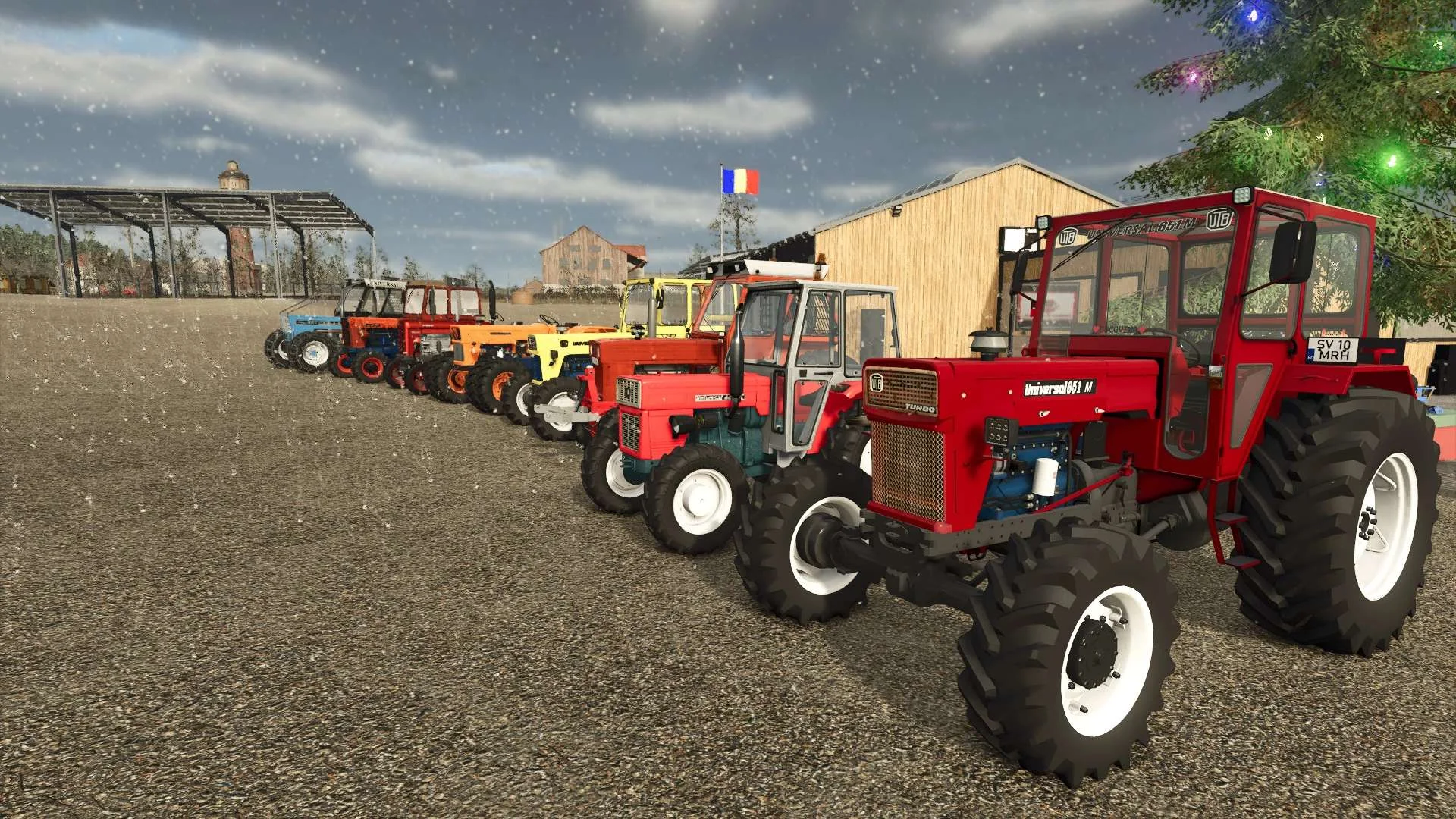 FS25 UTB 650 (Pack of 8 tractors) v1.0 FS25 Mod Free Download