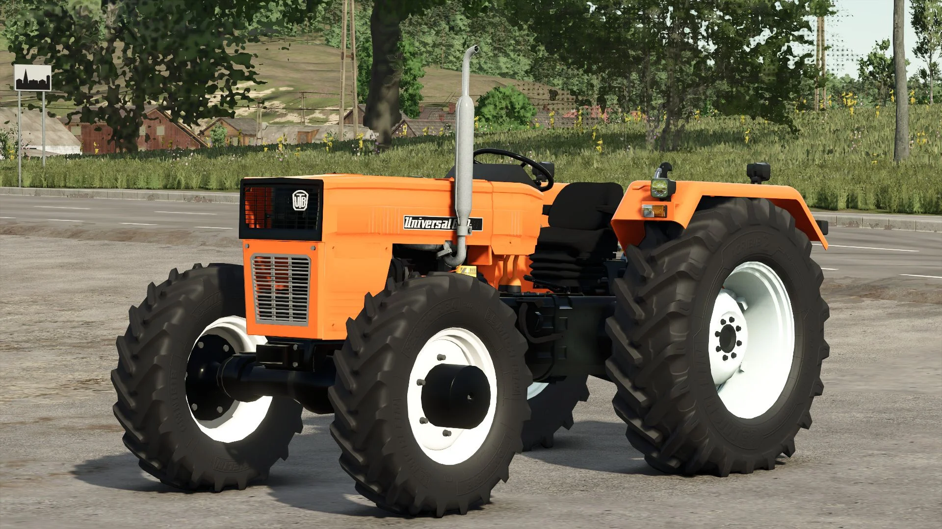 FS25 UTB U640 DTC v1.0 Tractors Mod FS25 Mod Free Download