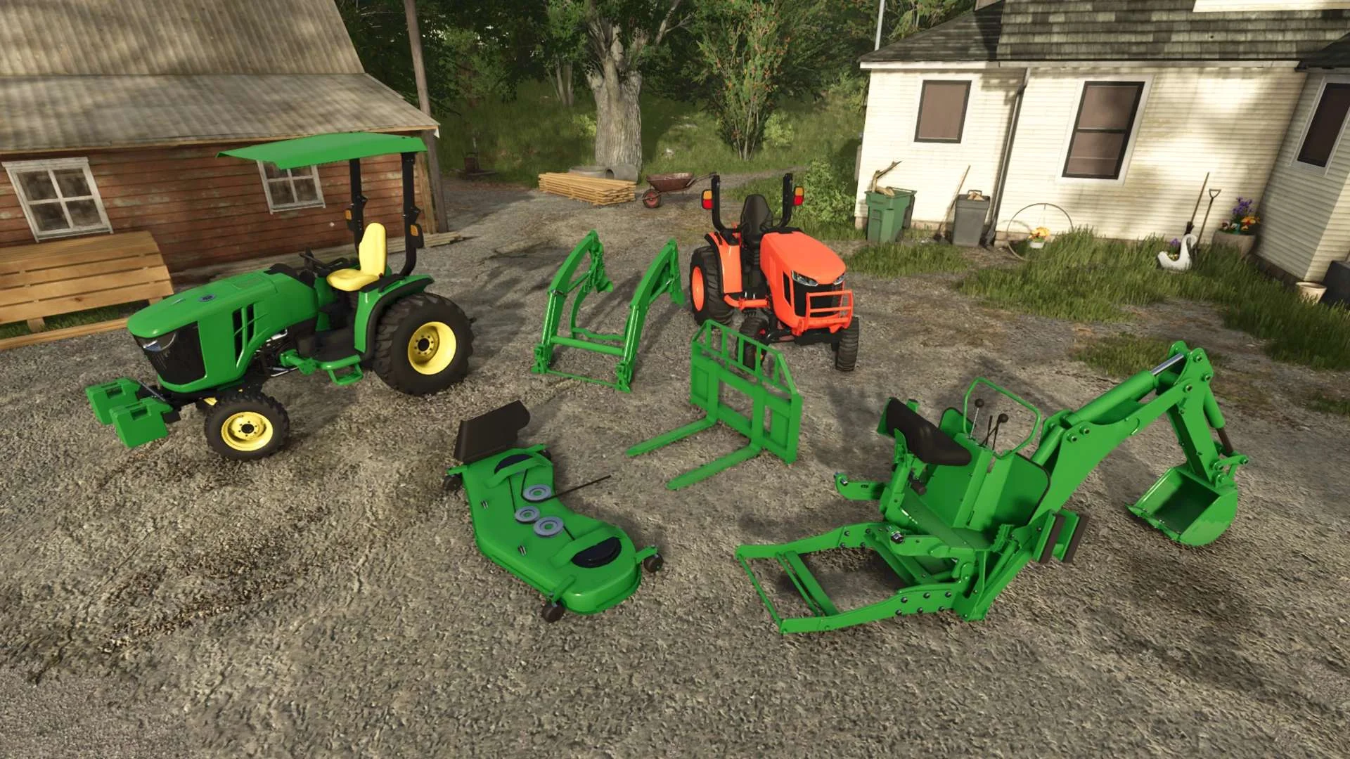 FS25 Utility Tractor Pack v1.0 Tractors Mod FS25 Mod Free Download
