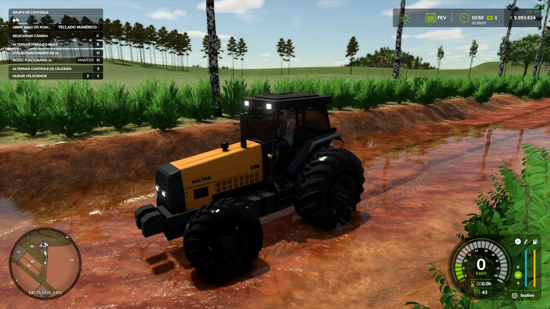FS25 Valmet 1780 v1.0 Tractors Mod FS25 Mod Free Download