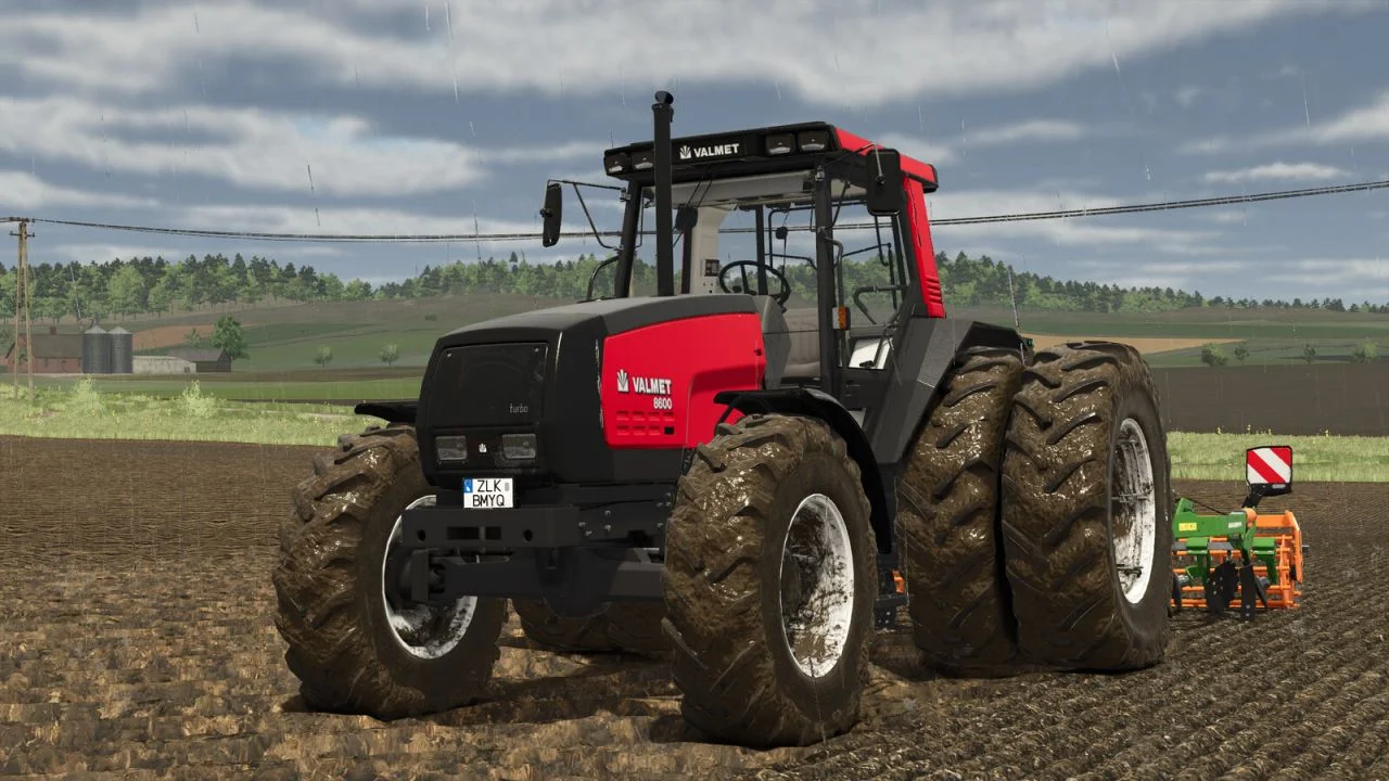 FS25 Valmet MEGA 8300-8800 Series V1.0 Tractors Mod FS25 Mod Free Download