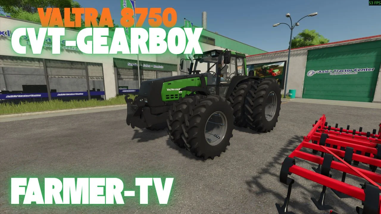 FS25 Valtra 8750 CVT V1.0.0.1 Tractors Mod