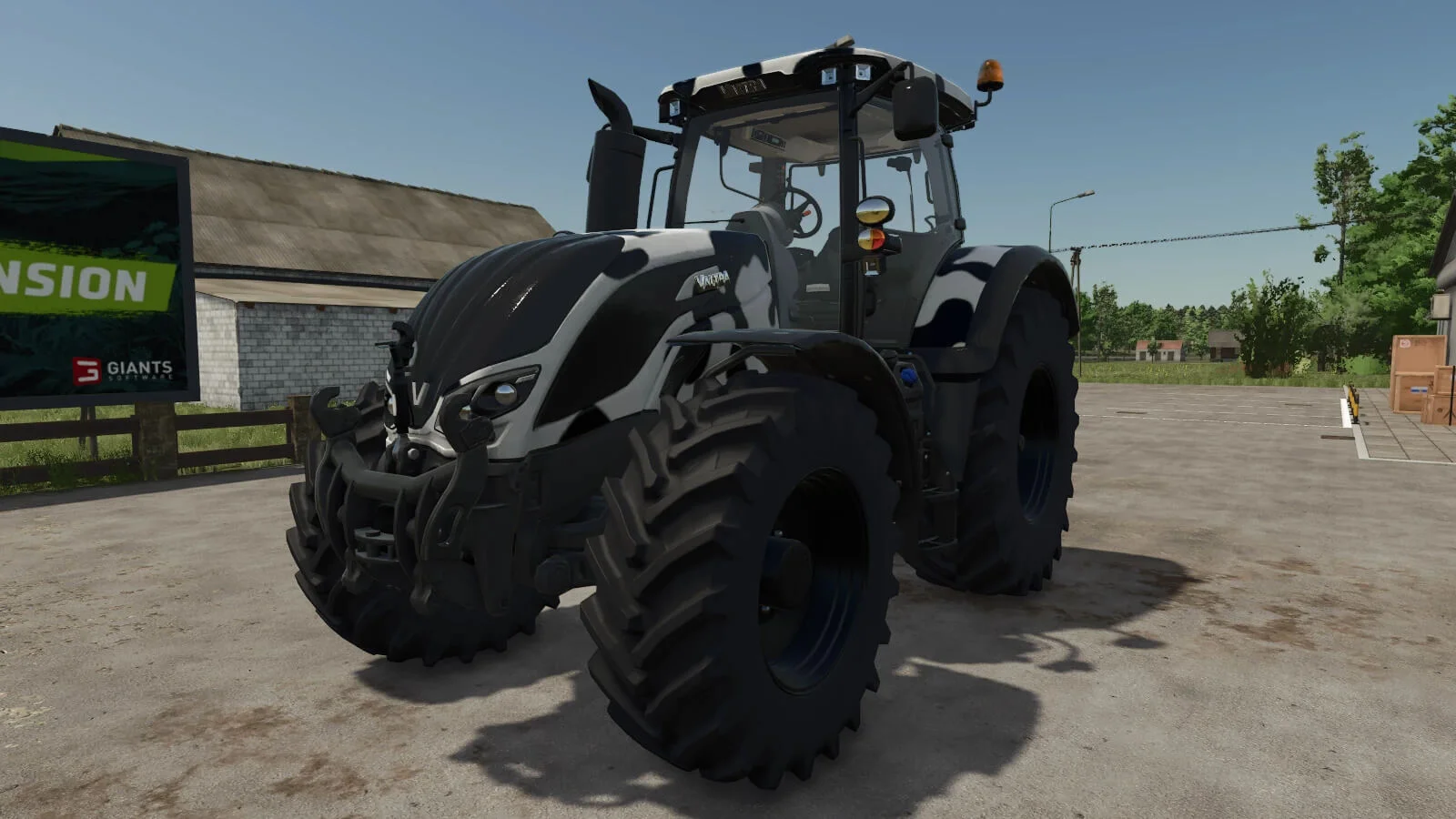 FS25 Valtra S Series Cow Edition v1.0 Tractors Mod FS25 Mod Free Download