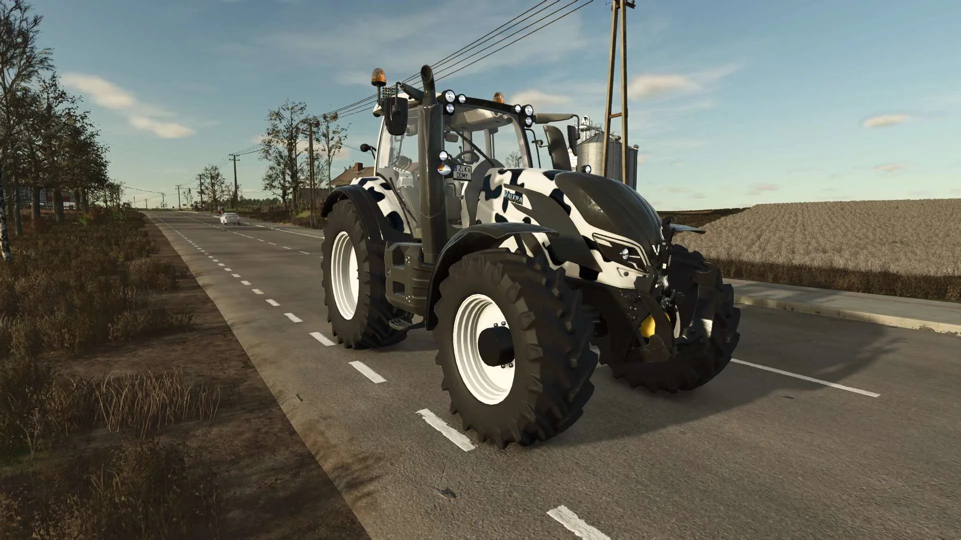 FS25 Valtra T Series Cow Edition v1.0 Tractors Mod FS25 Mod Free Download