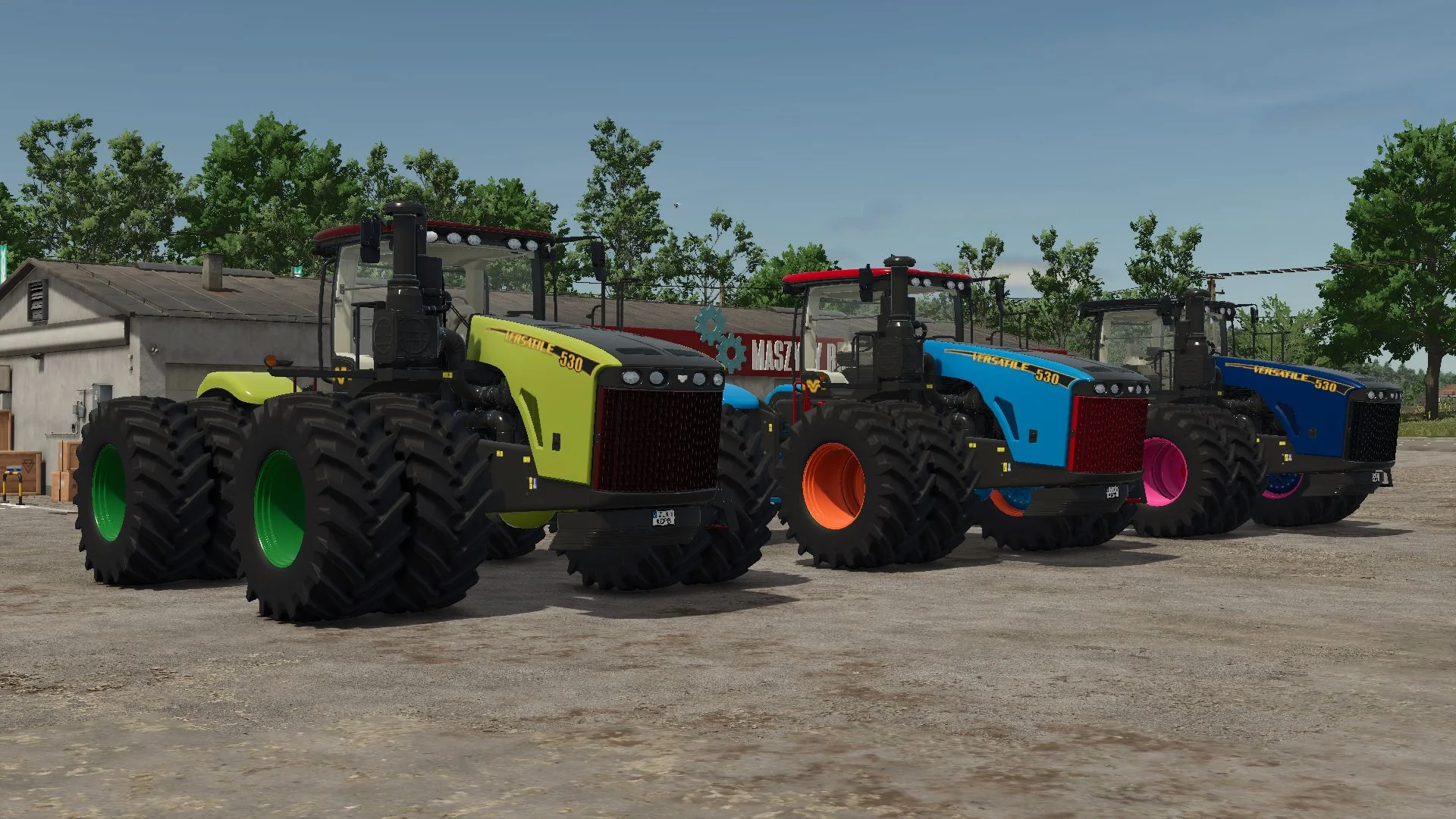 FS25 Versatile WD4 v1.1 Tractors Mod FS25 Mod Free Download