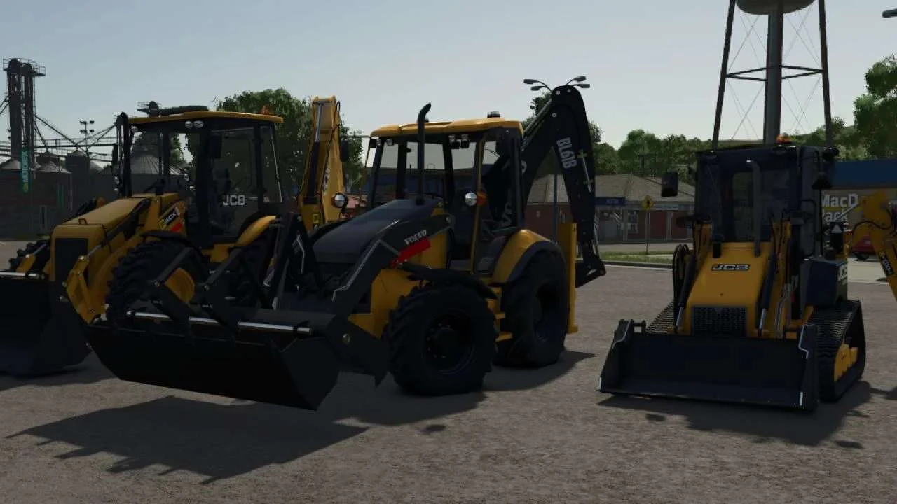 FS25 Volvo BL61B v1.0 Tractors Mod FS25 Mod Free Download