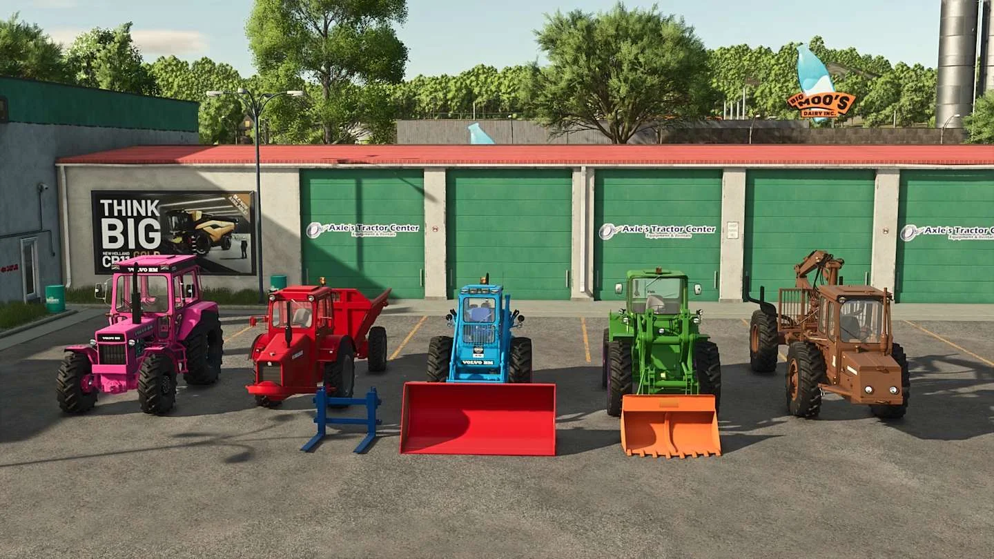FS25 Volvo BM Beast Pack v1.0 Tractors Mod FS25 Mod Free Download