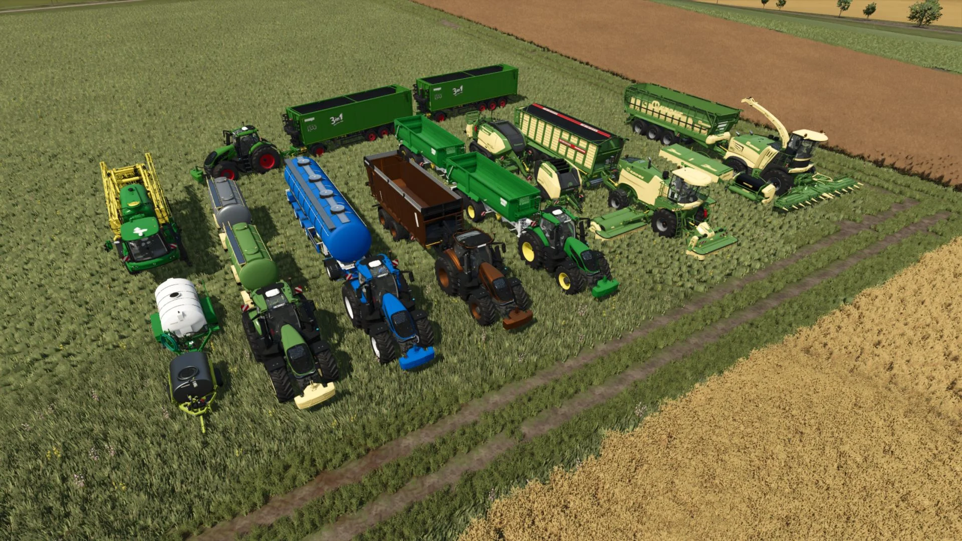 FS25 Yurg’s Custom Pack V1.0.2 Tractors Mod FS25 Mod Free Download