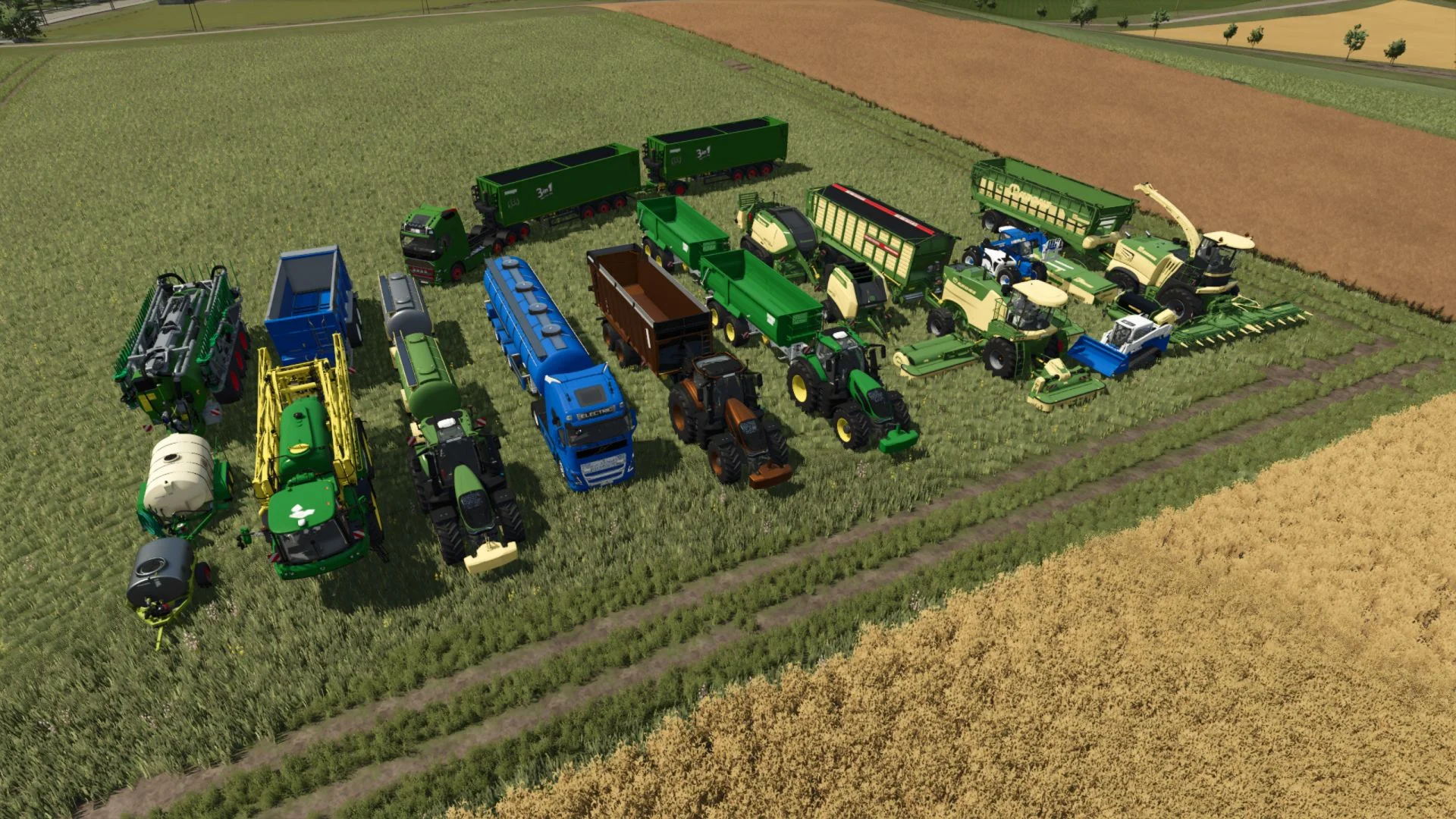 FS25 Yurg’s Custom Pack V1.0.4.1 Tractors Mod FS25 Mod Free Download