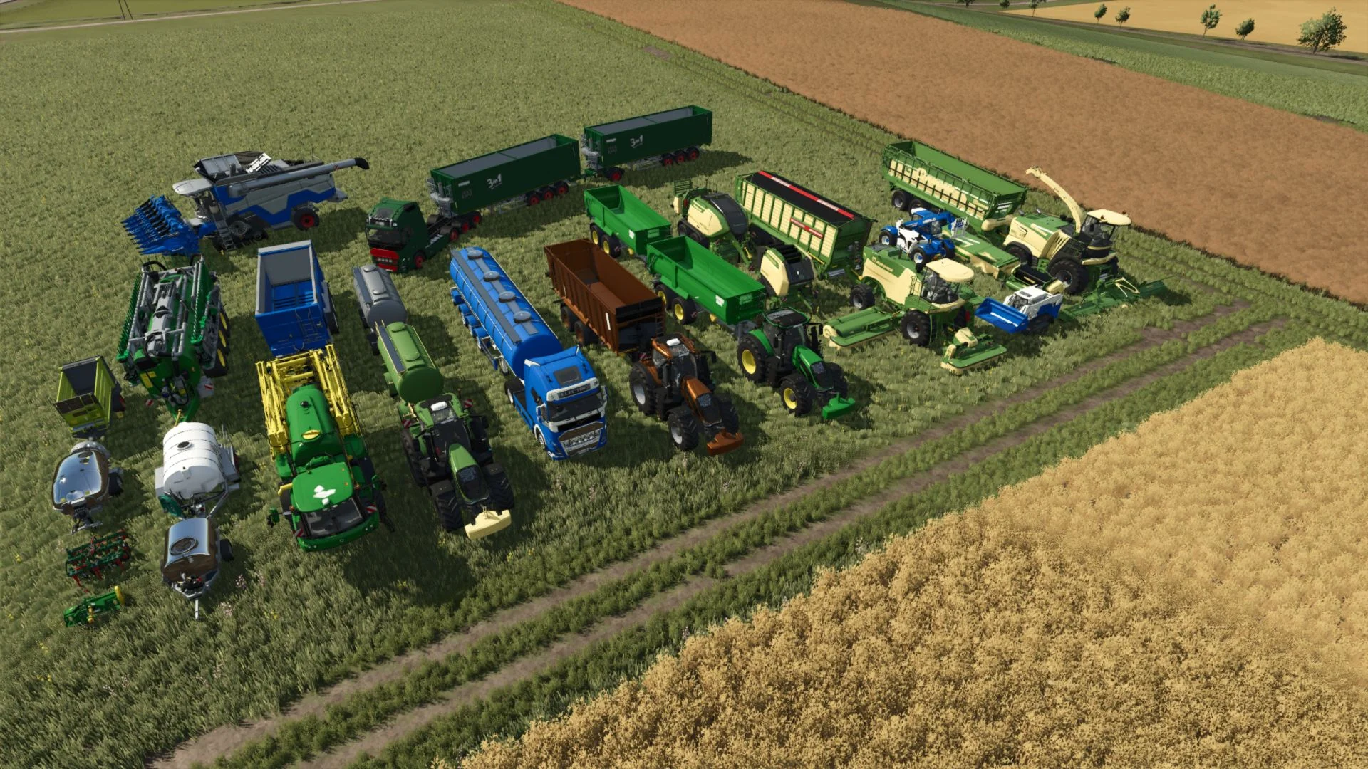 FS25 Yurg’s Custom Pack V1.1.1.1 Tractors Mod FS25 Mod Free Download