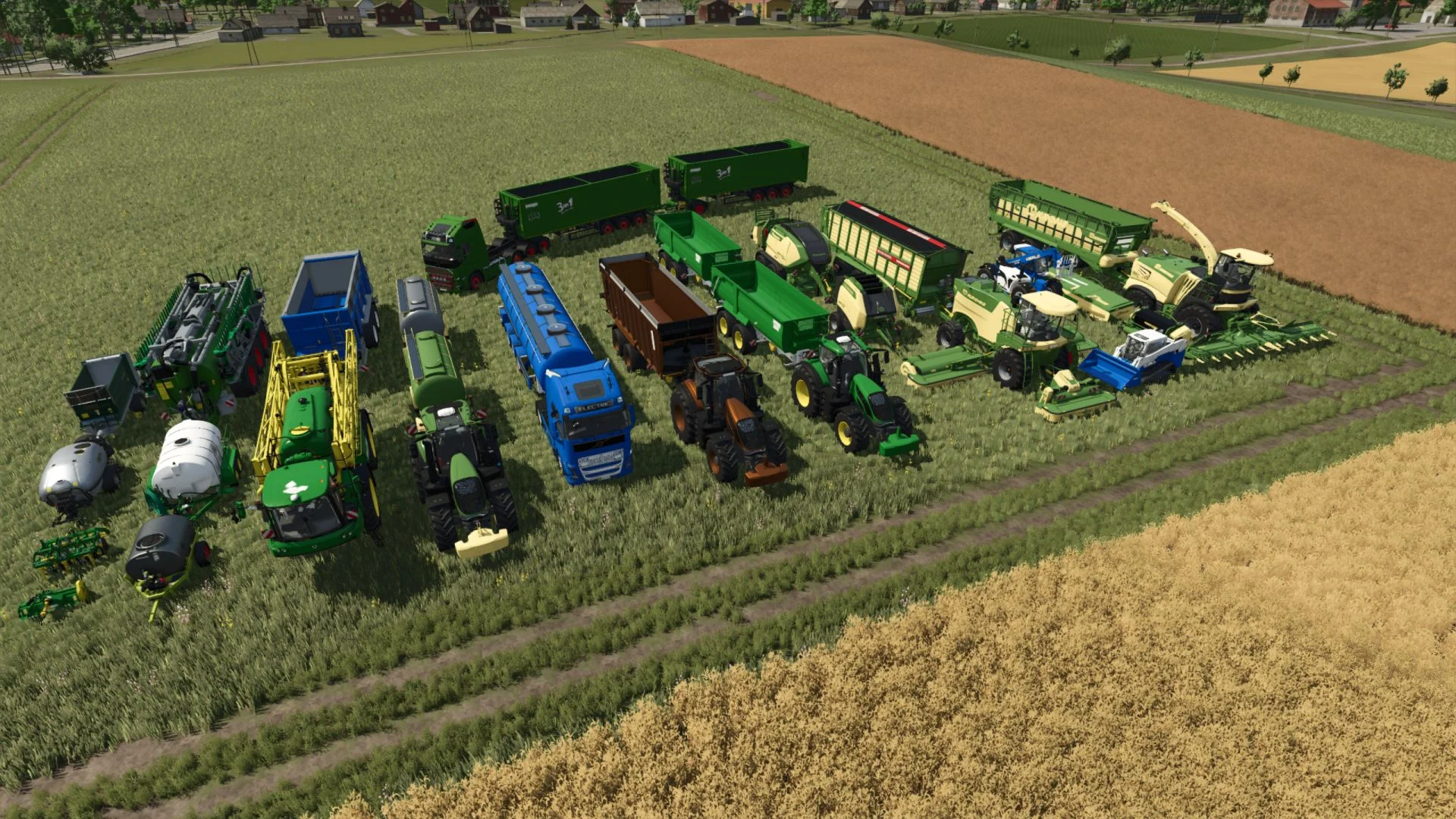 FS25 Yurg’s Custom Pack V1.1 Tractors Mod FS25 Mod Free Download
