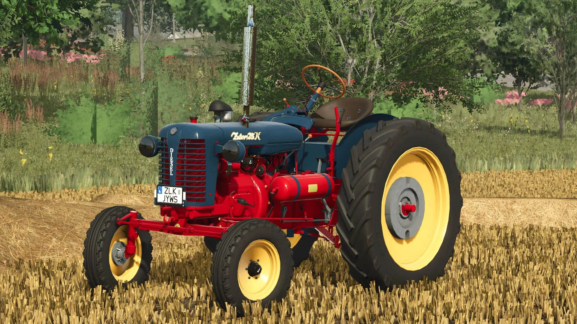 FS25 Zetor 25K (colors) v1.0 Tractors Mod FS25 Mod Free Download