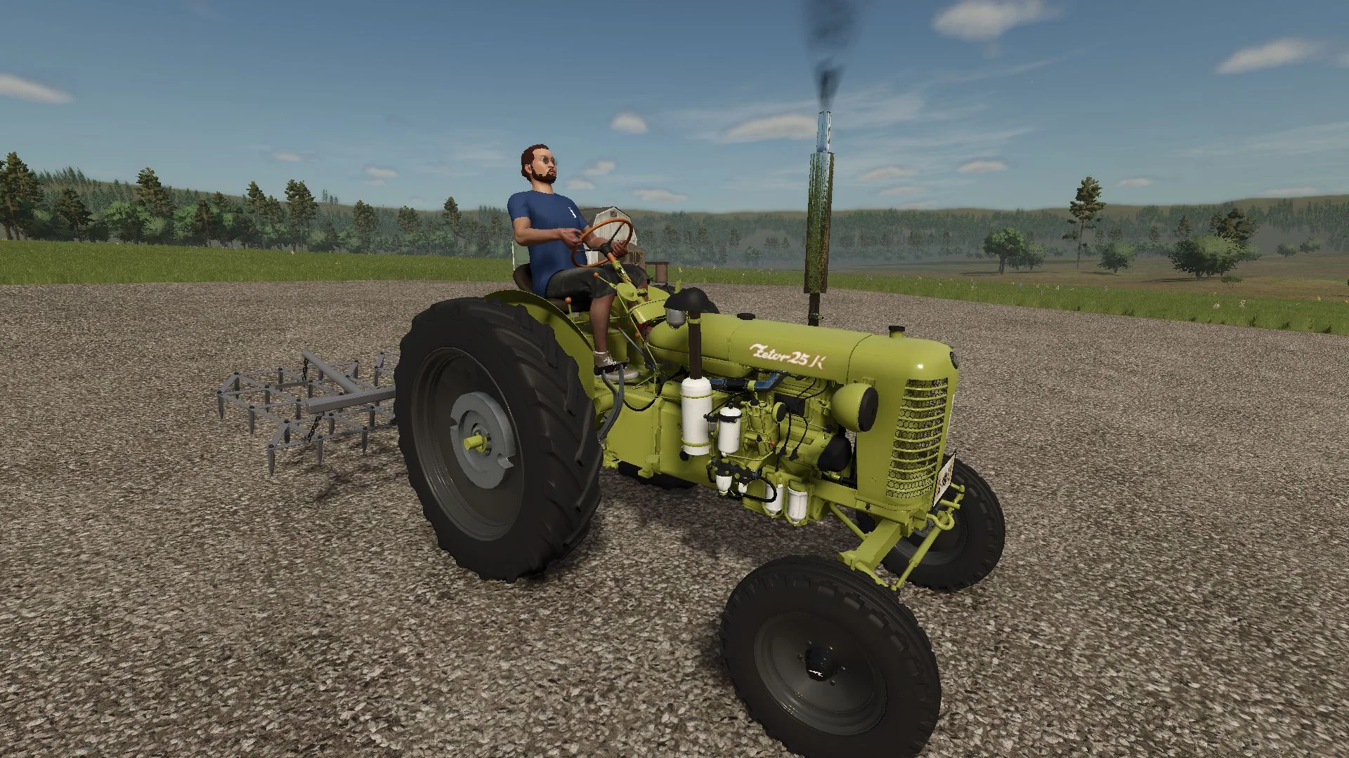 FS25 Zetor 25K v1.0 Tractors Mod FS25 Mod Free Download