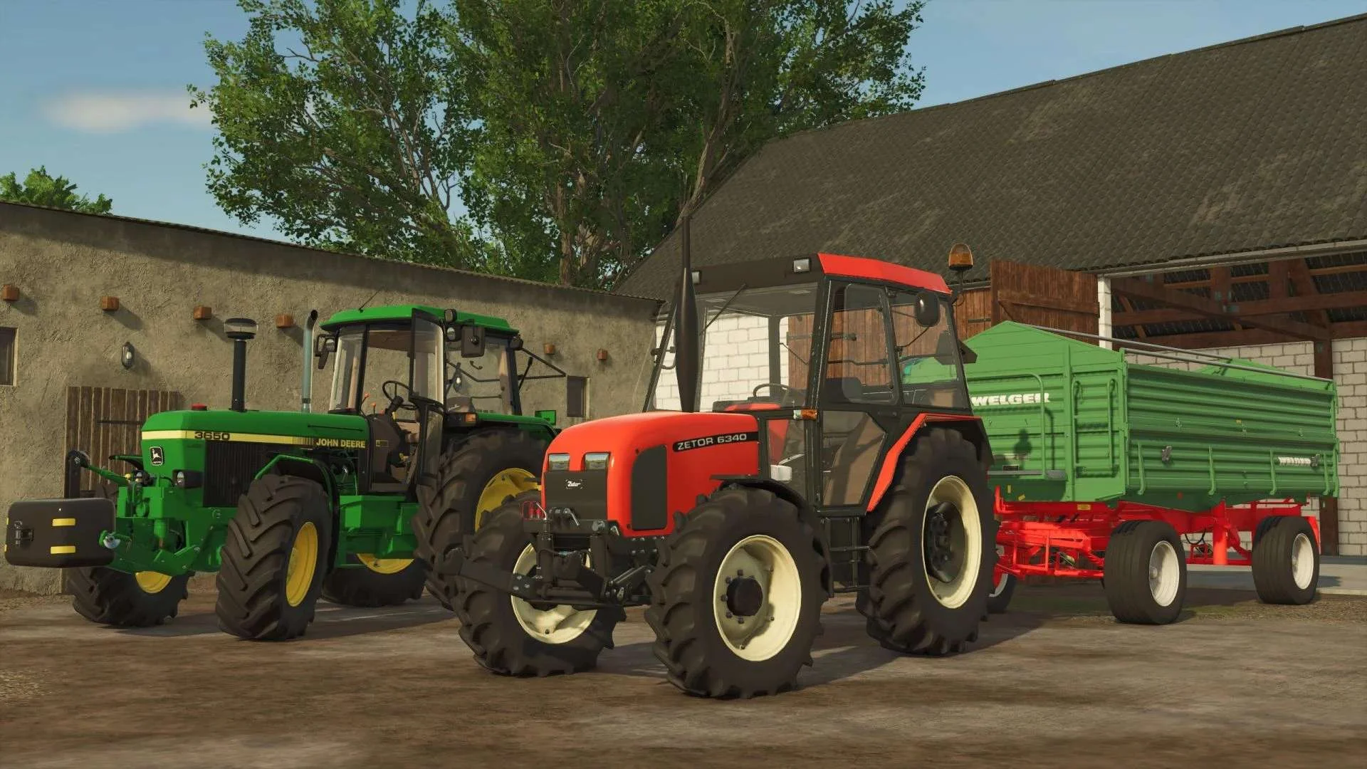 FS25 Zetor 4×4 Series 92 Pack v1.0 Tractors Mod FS25 Mod Free Download