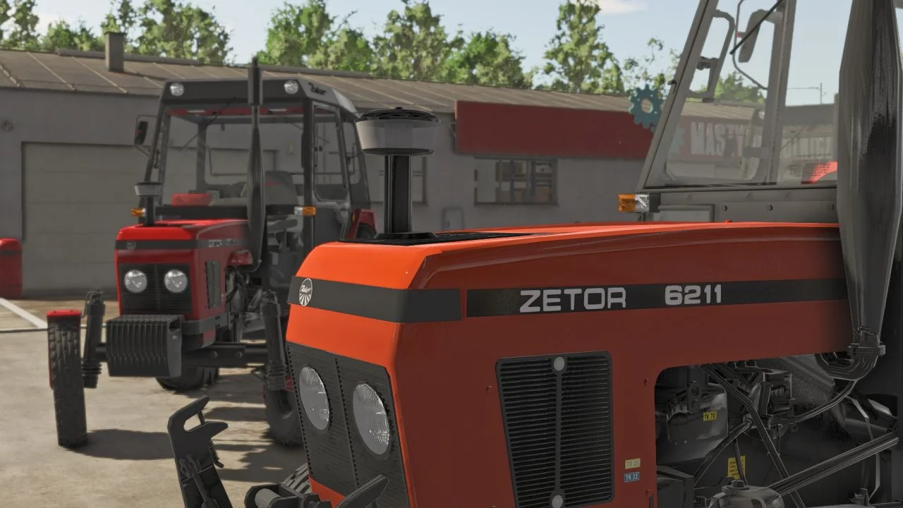 FS25 Zetor 62-7711 V1.0 Tractors Mod FS25 Mod Free Download