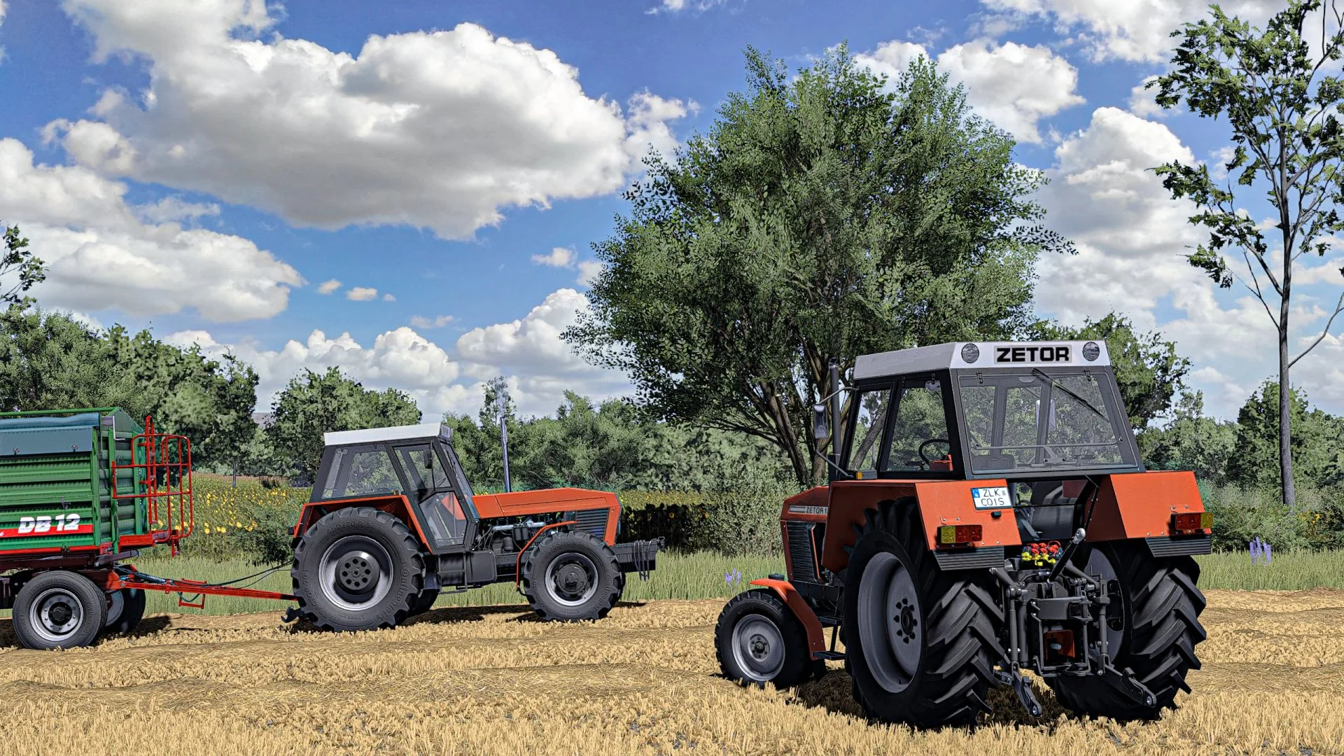 FS25 Zetor 6cyl Pack V1.0 Tractors Mod FS25 Mod Free Download