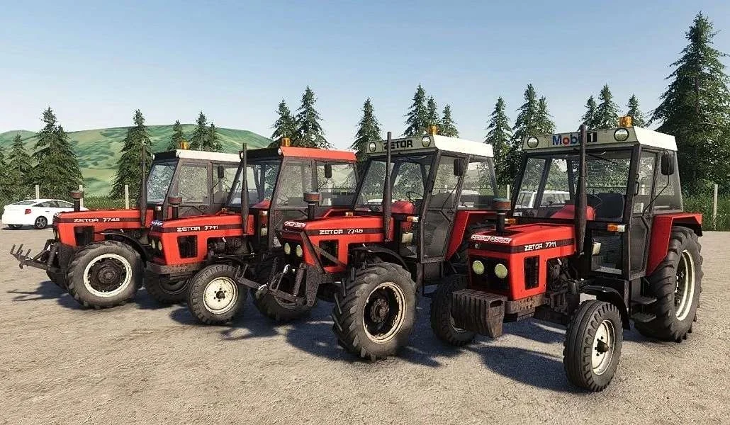 FS25 Zetor 7711-7745 Seria IC v1.0 Tractors Mod FS25 Mod Free Download