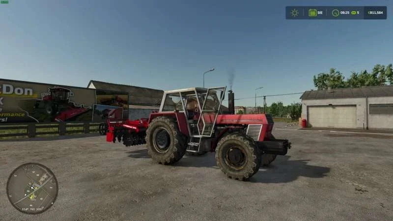FS25 Zetor Crystal 16045 4×4 FS25 v1.0 Tractors Mod FS25 Mod Free Download