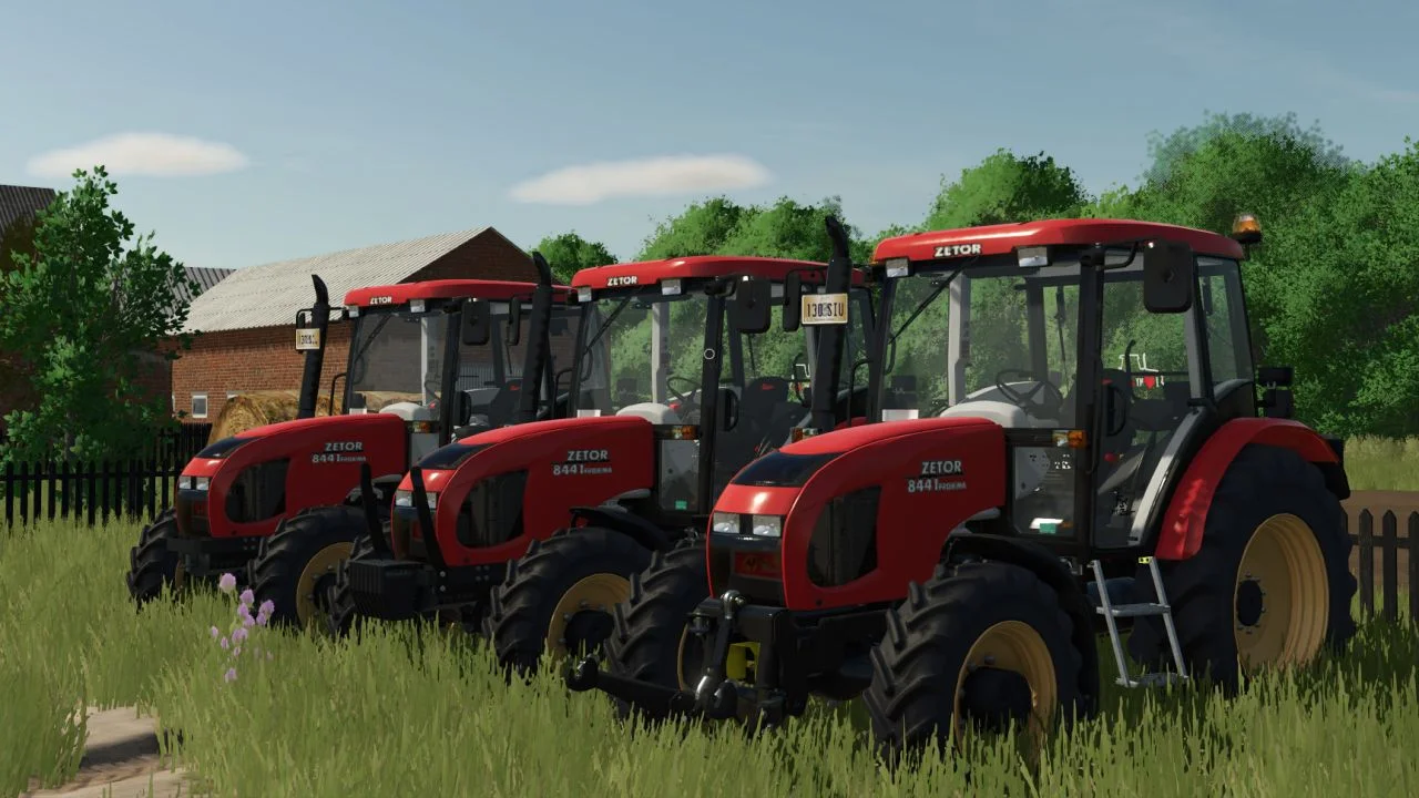 FS25 Zetor Proxima 8441 V1.0 Tractors Mod FS25 Mod Free Download