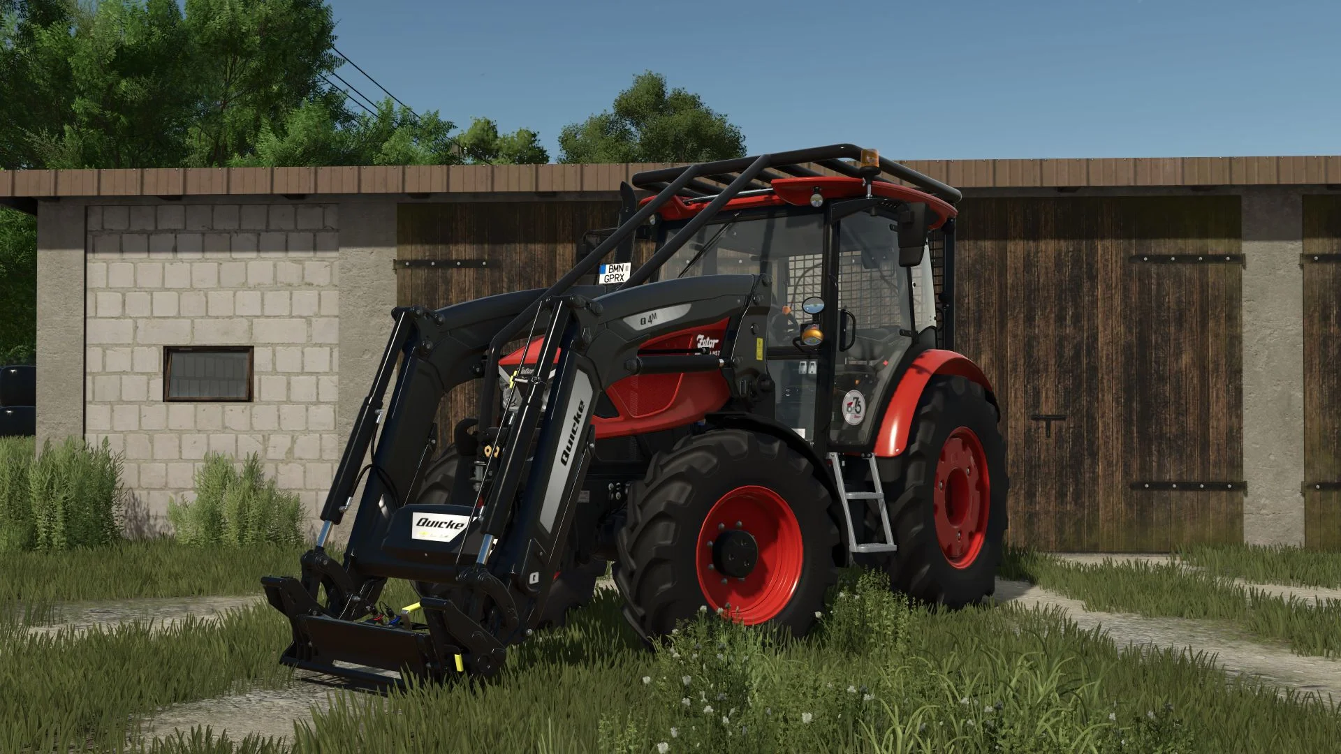 FS25 Zetor Proxima HS Forest V1.0.0.1 Tractors Mod
