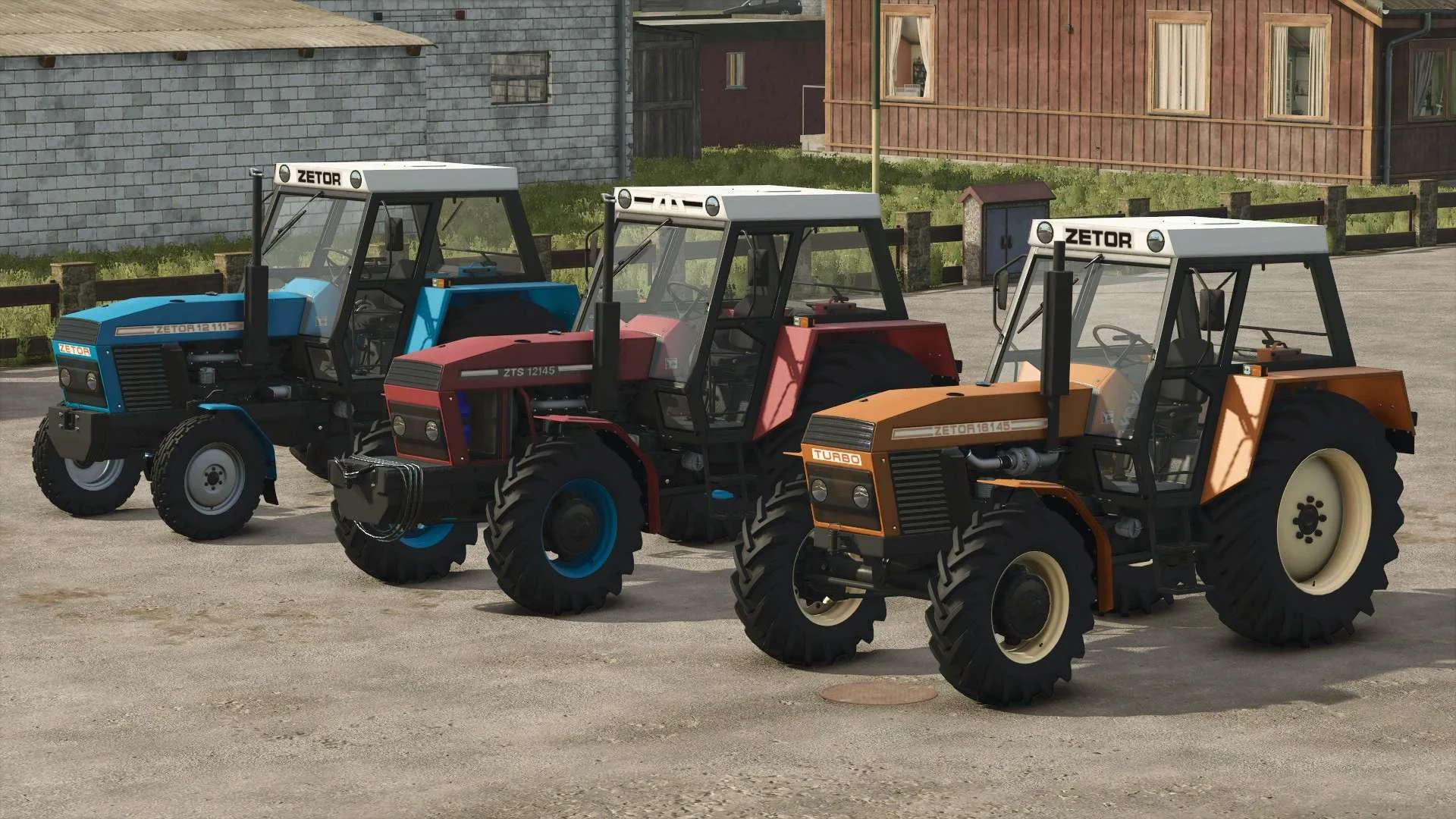 FS25 Zetor Tractors Pack v1.0