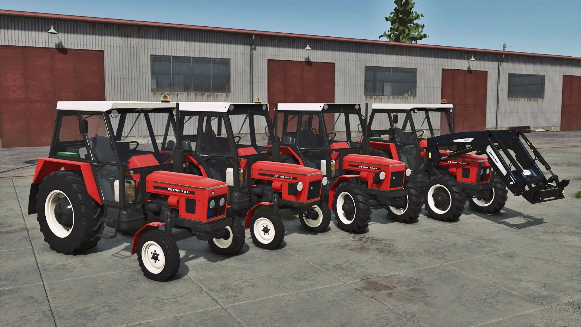 FS25 Zetor UR-I Pack 1980–1984 V1.0 Tractors Mod