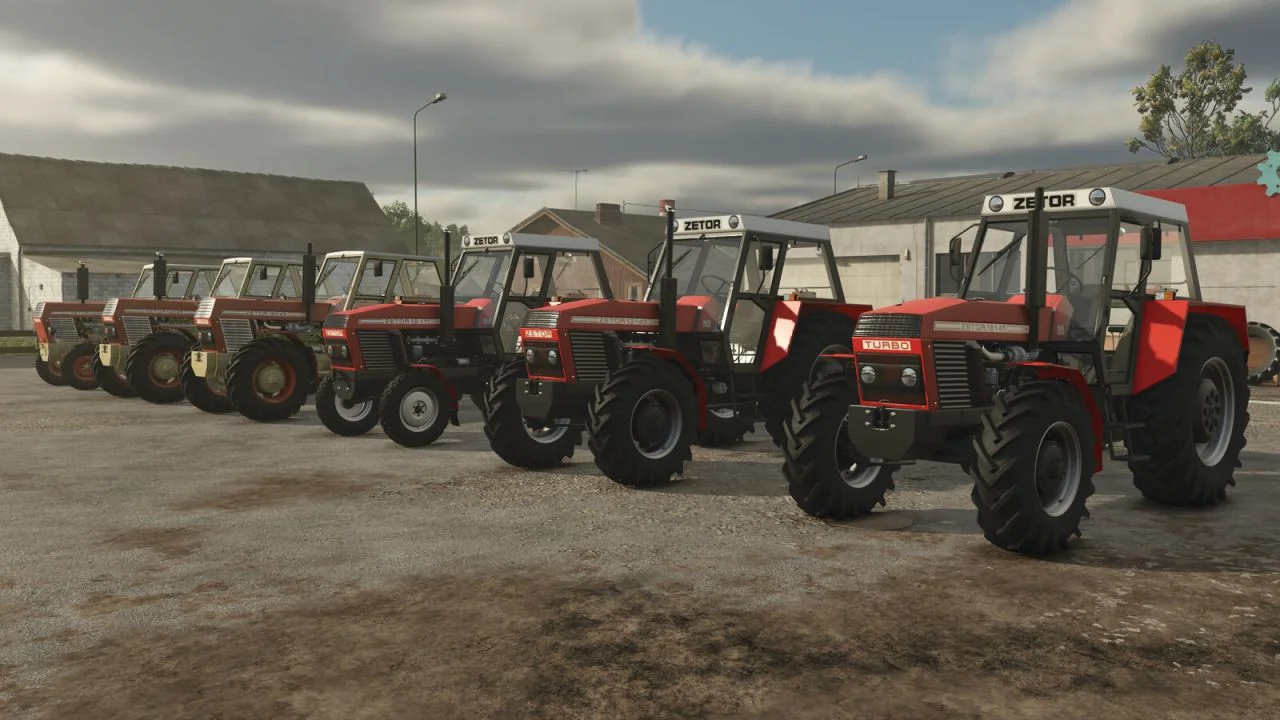 FS25 Zetor UR2 Pack V1.0 Tractors Mod FS25 Mod Free Download