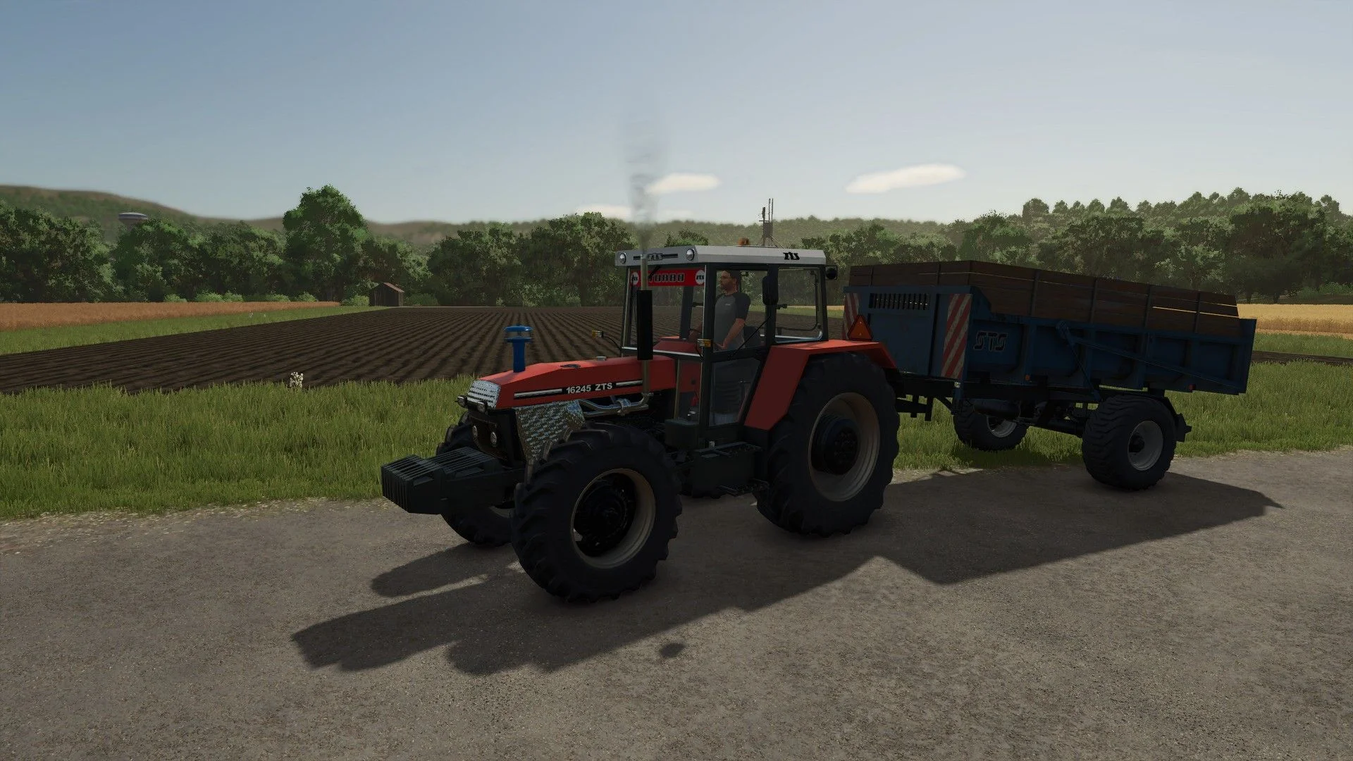 FS25 Zetor ZTS 16245 Turbo V1.0 Tractors Mod FS25 Mod Free Download