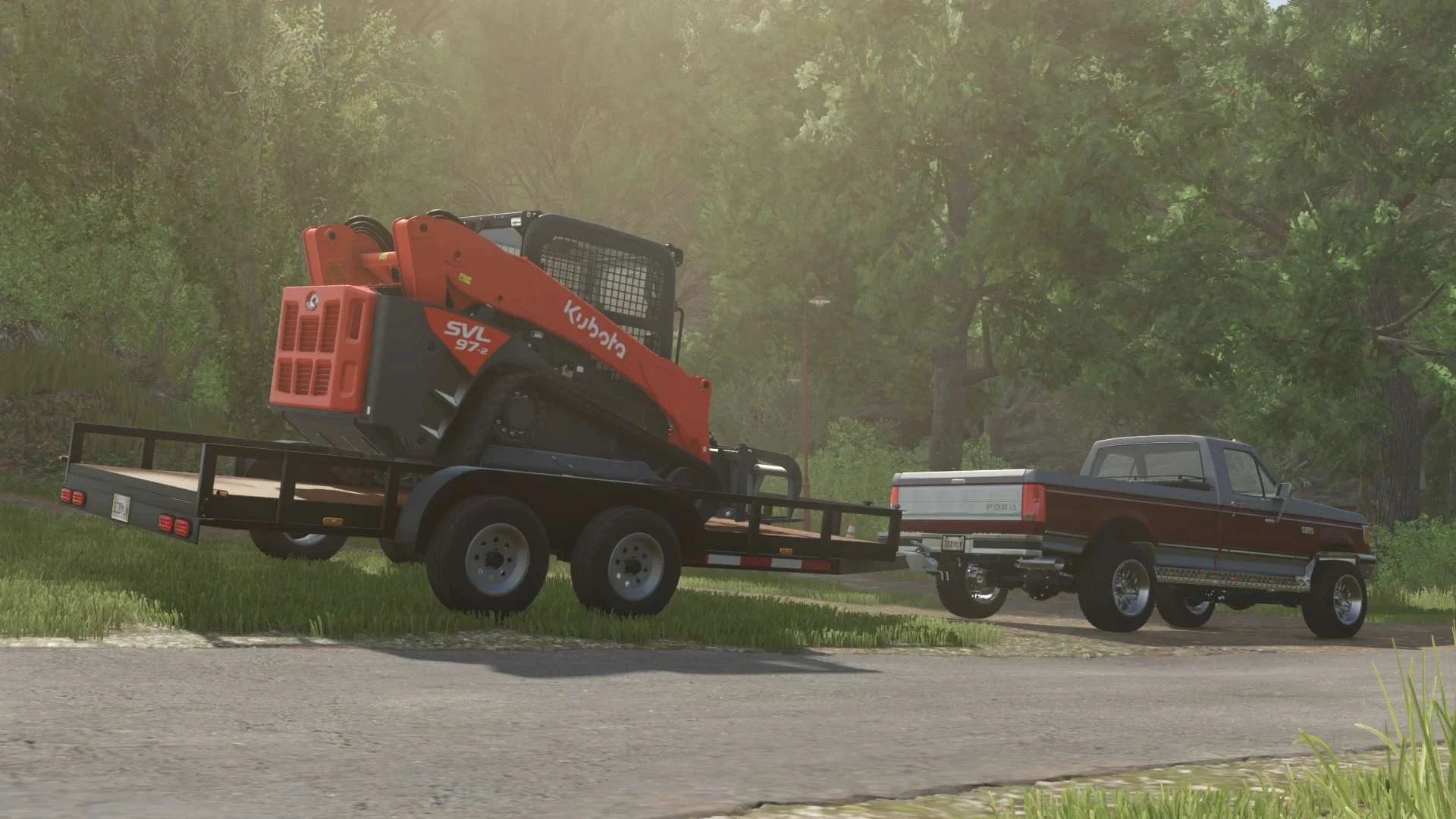 FS25 16 Foot Flatbed v1.0 Trailers Mod FS25 Mod Free Download