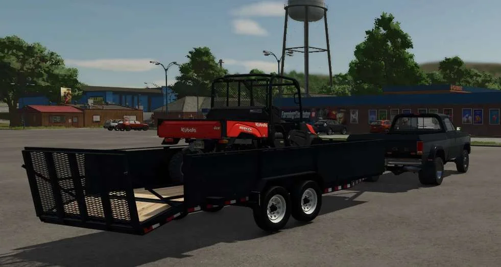 FS25 17ft Trailer v1.0 Trailers Mod FS25 Mod Free Download