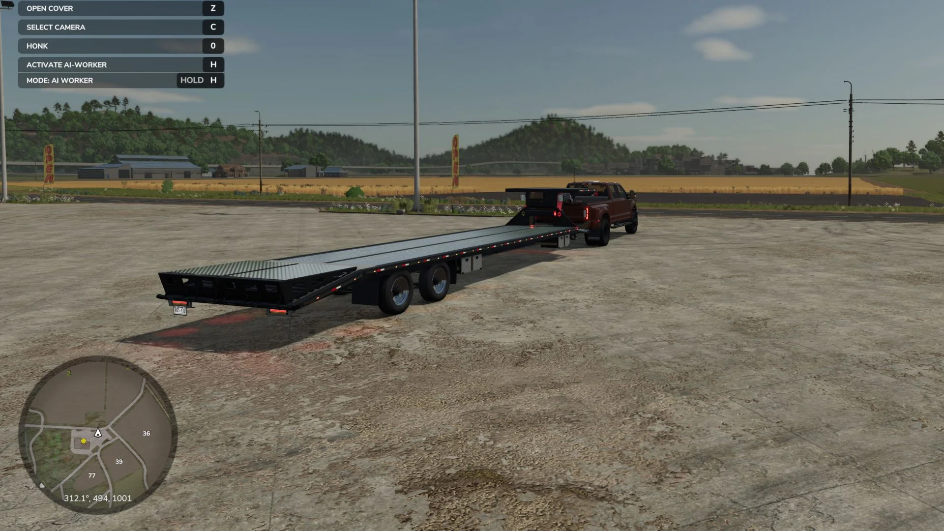 FS25 2020 Lizard Gooseneck V1.0.0.1 Trailers Mod FS25 Mod Free Download